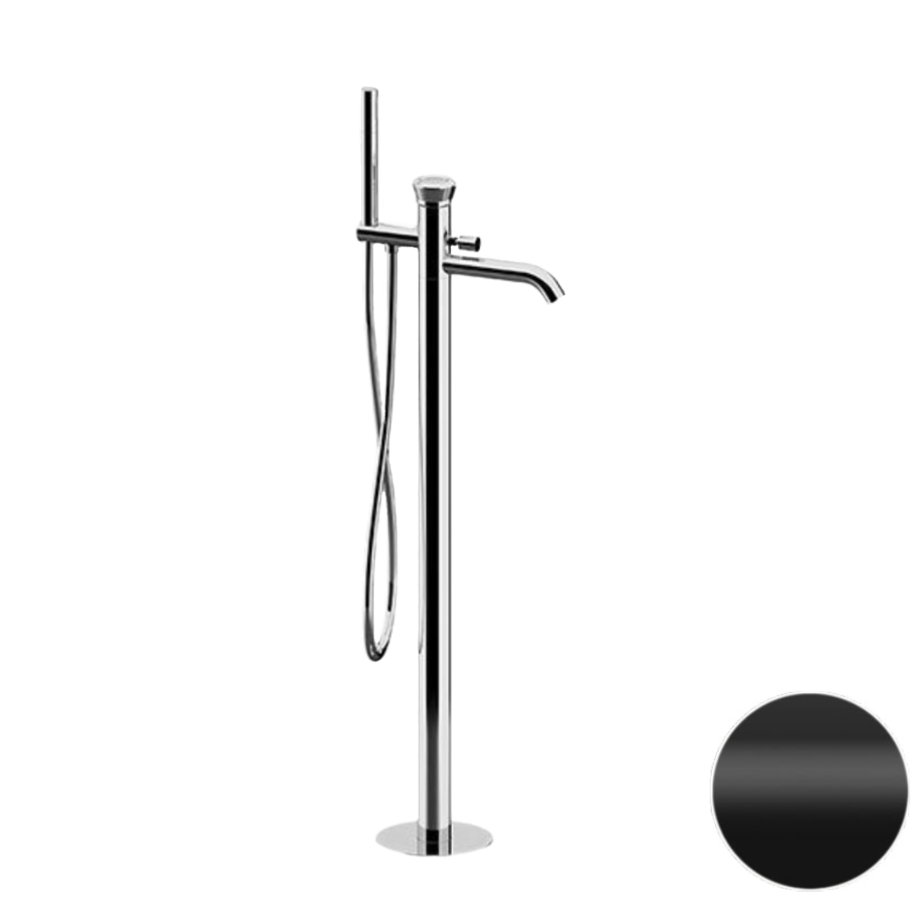 Смеситель для ванны Remer Element ET08NO, черный матовый