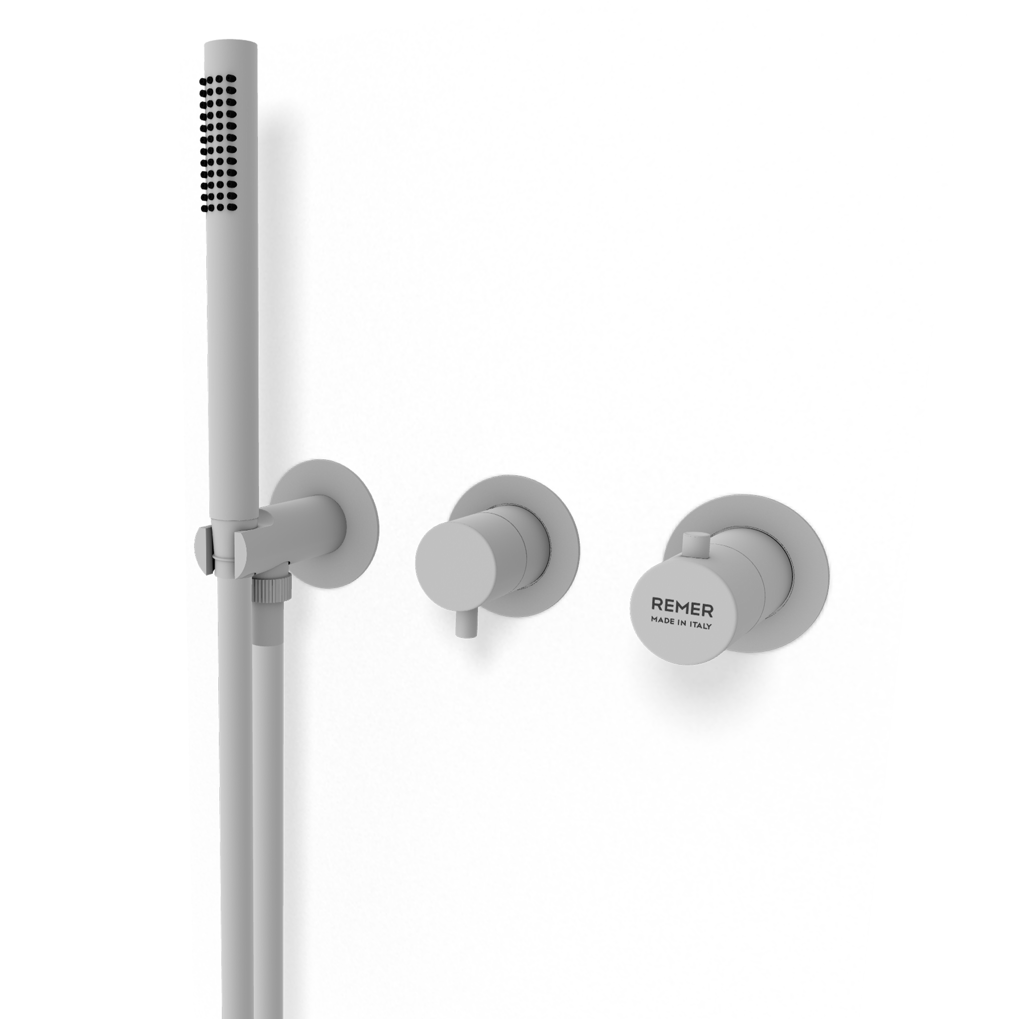 Смеситель для душа Remer X Style XT97D2PWBBO, белый матовый