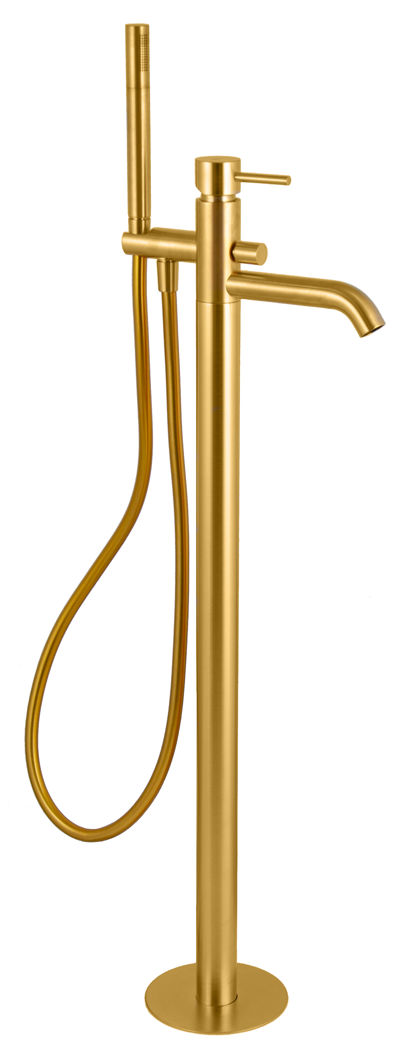 Смеситель для ванны Remer X Style X08BG, золото брашированное