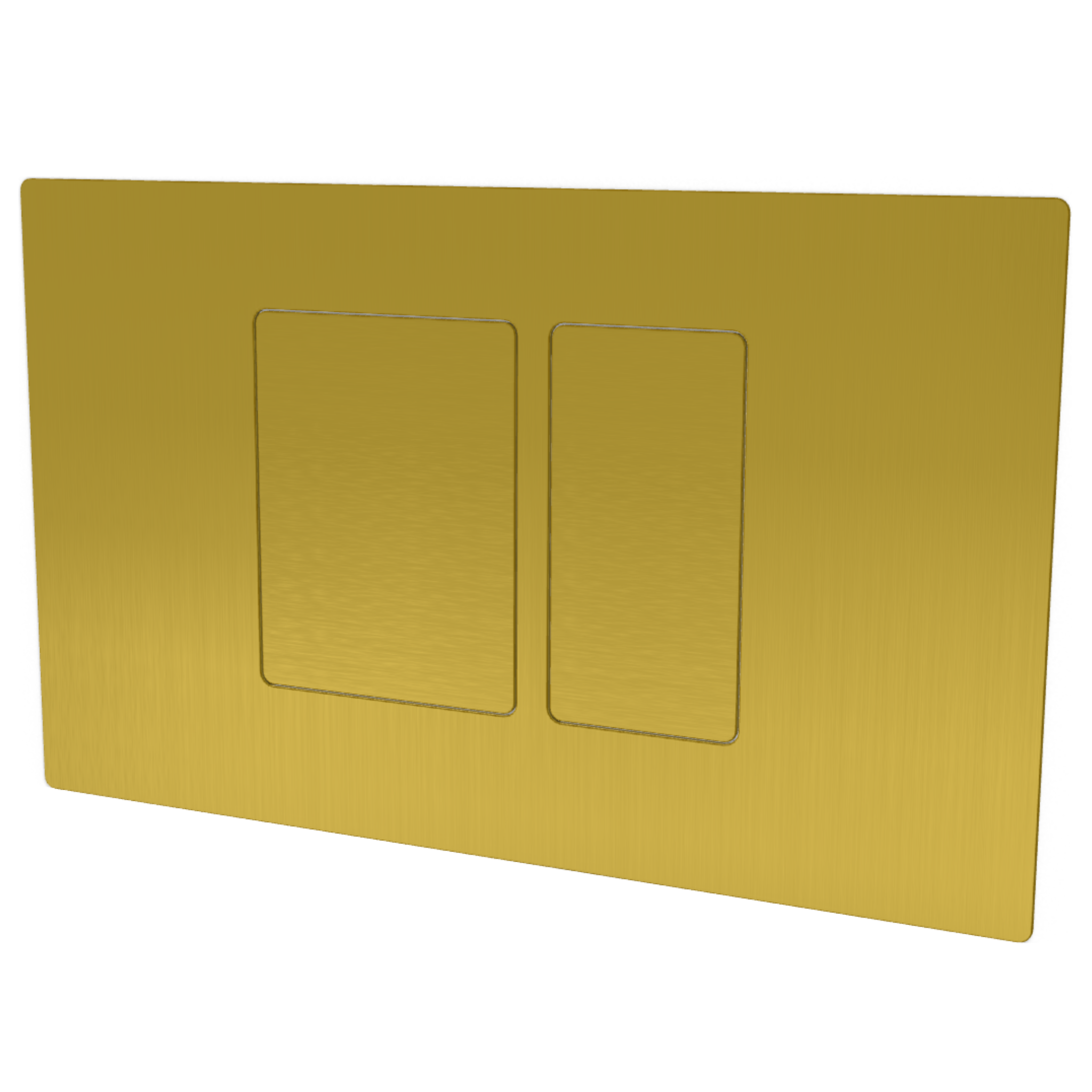 Кнопка смыва Remer RB820HS, латунь брашированная PVD