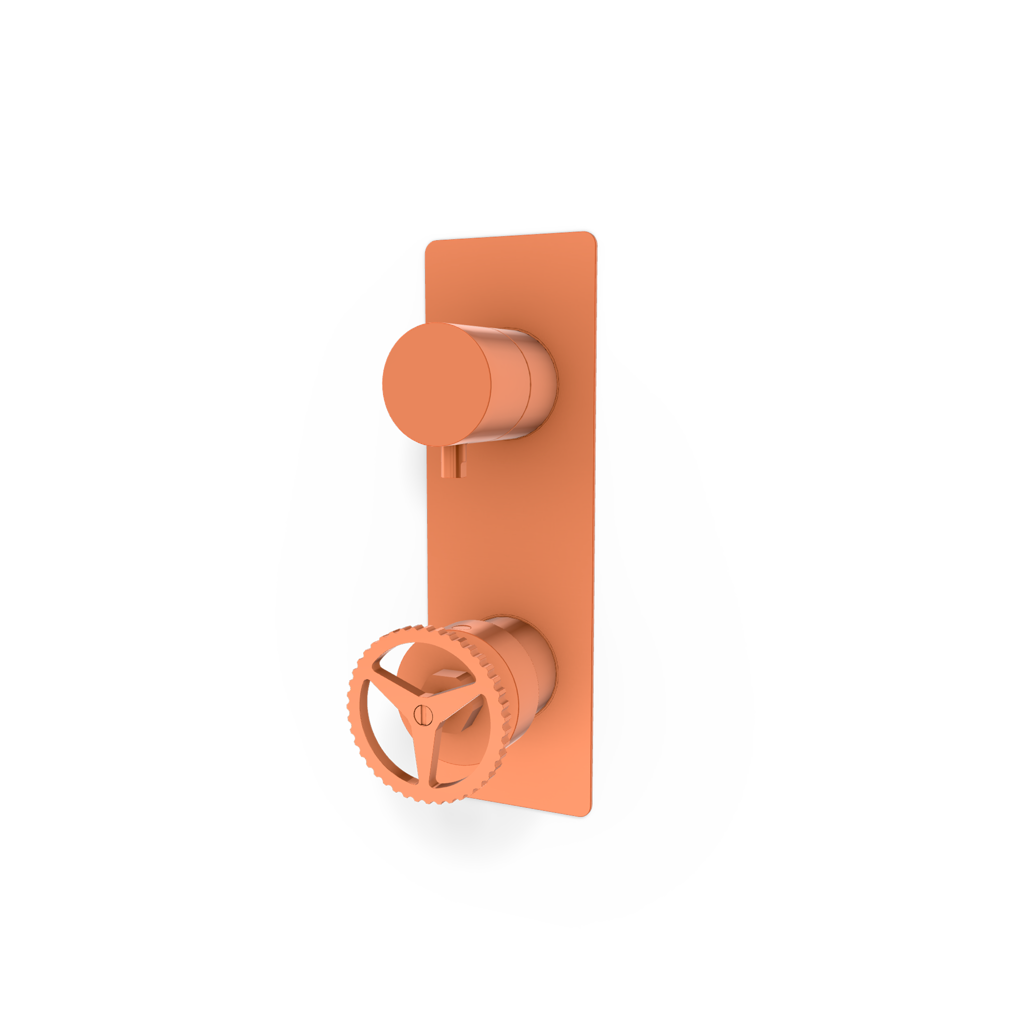 Смеситель для душа Remer Chrono CH92WBRP, медь брашированная