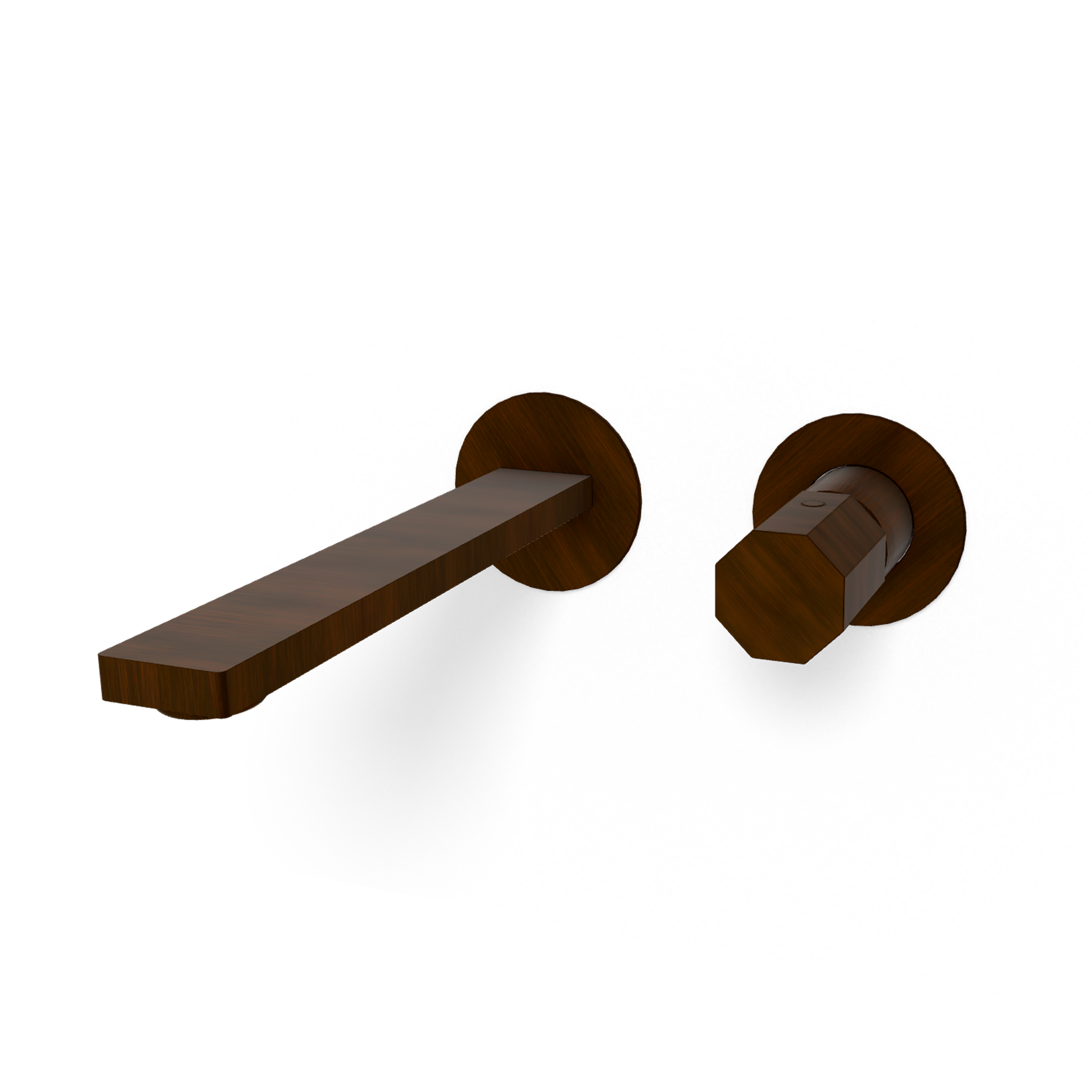 Смеситель для раковины Remer Ottagono ON15PWBBR, бронза масляная