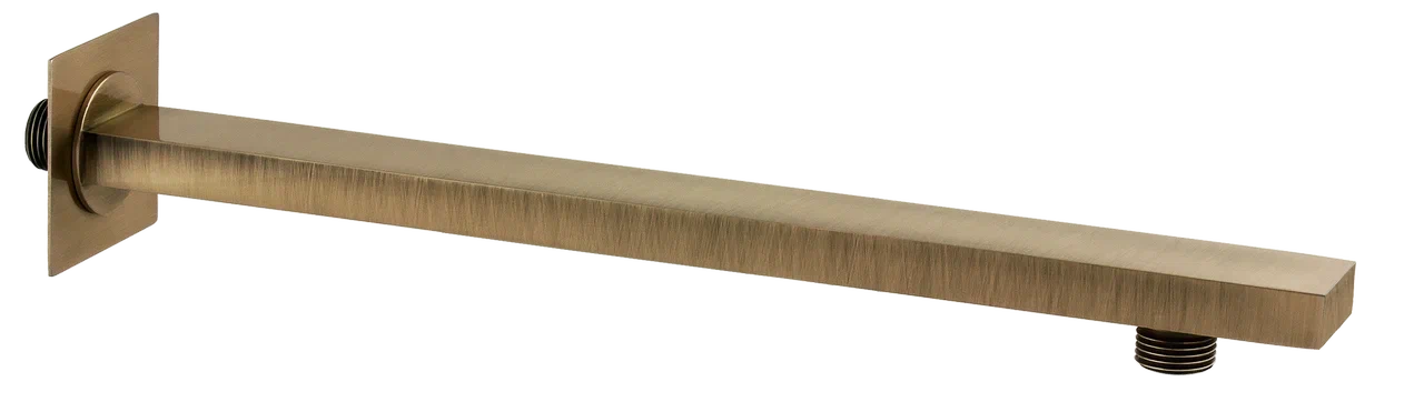 Кронштейн для верхнего душа 40 см Remer 348Q40VO, состаренная латунь