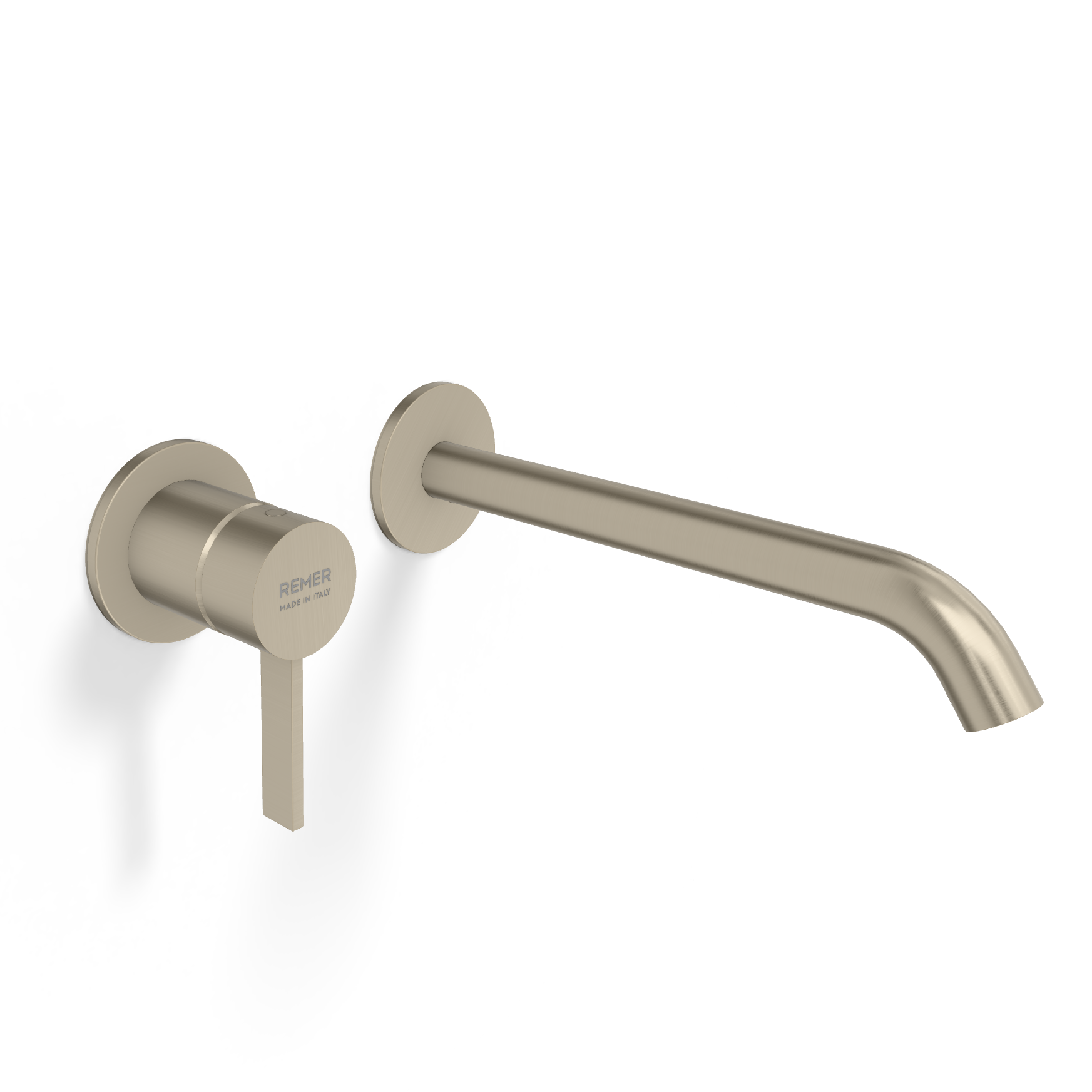 Смеситель для раковины Remer Metrica MC15PLXV, сталь