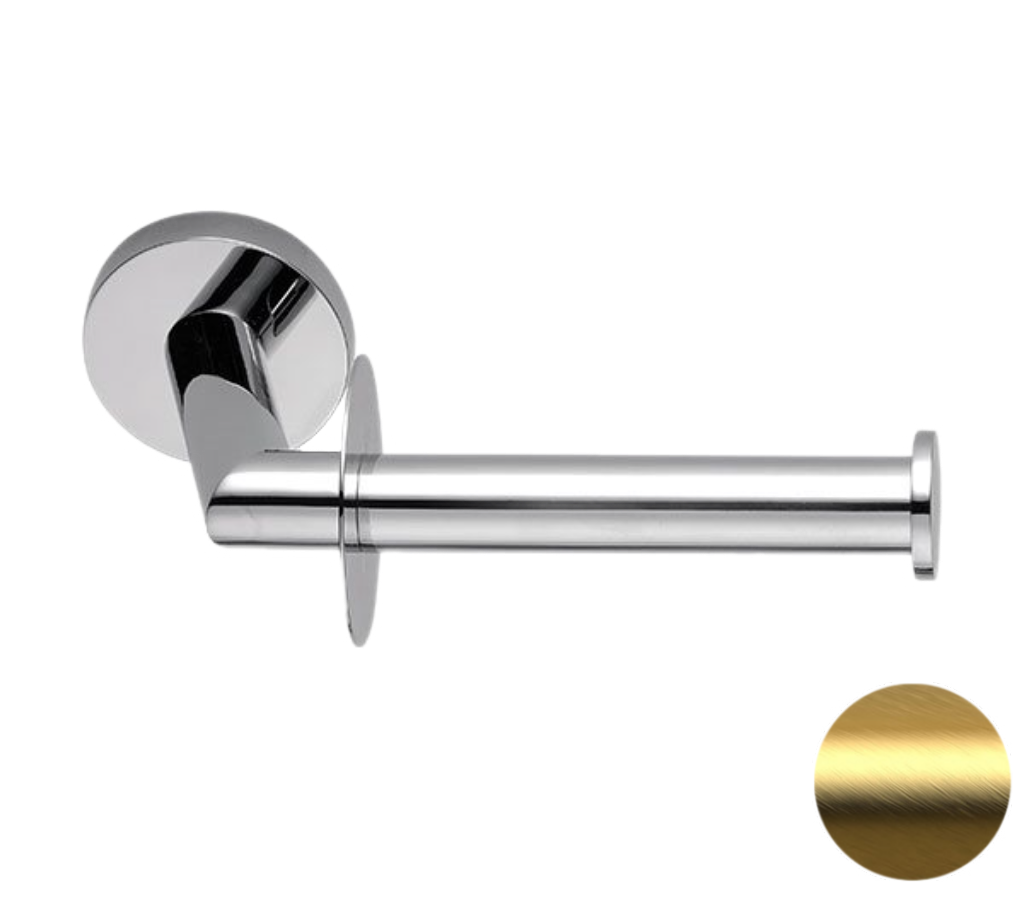 Бумагодержатель Remer Guest GS61BG, золото брашированное