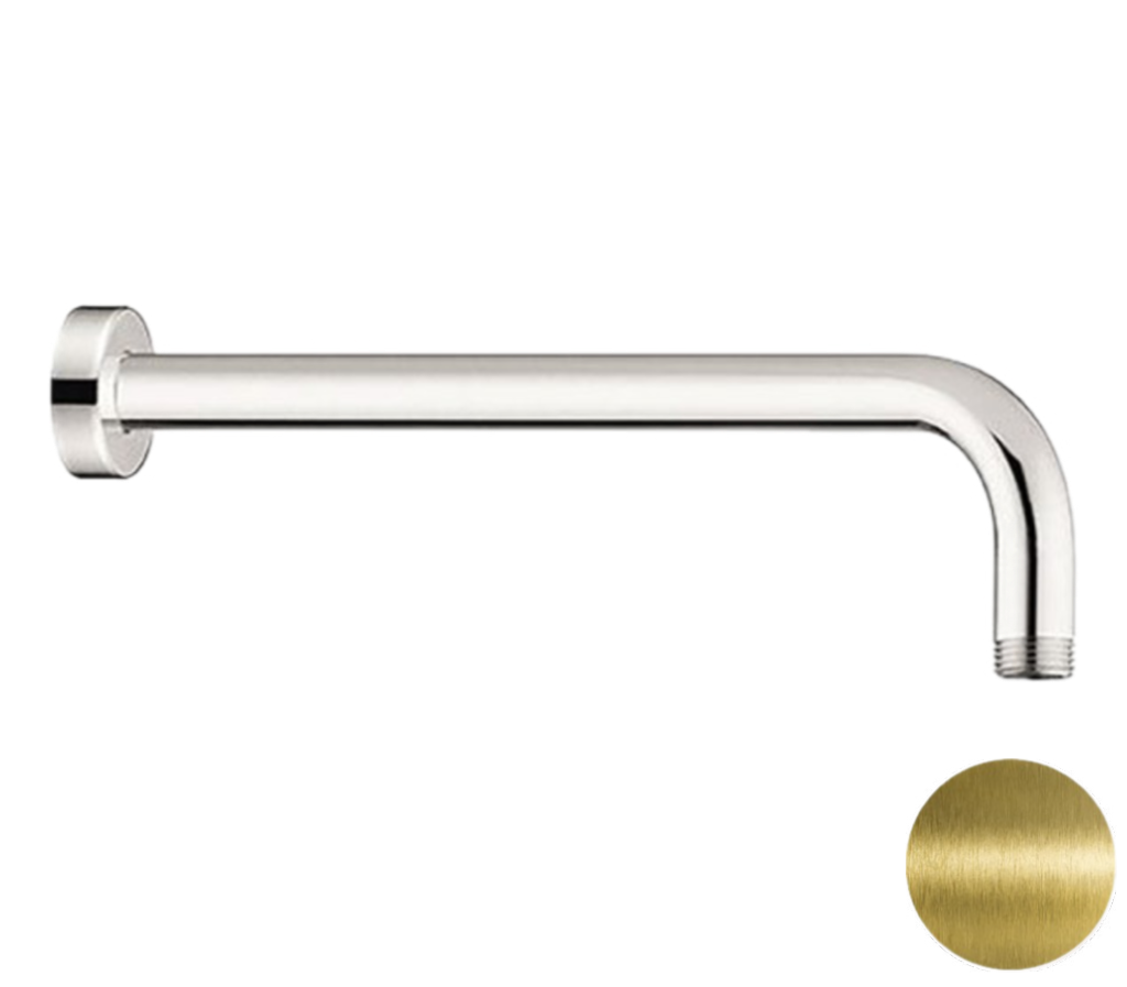 Кронштейн для верхнего душа 30 см Remer 343L30VO, состаренная латунь