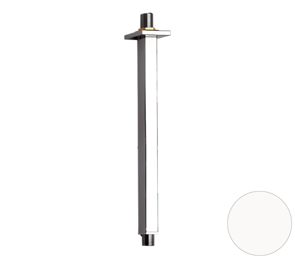 Кронштейн потолочный для верхнего душа 30 см Remer 347S30BO, белый матовый