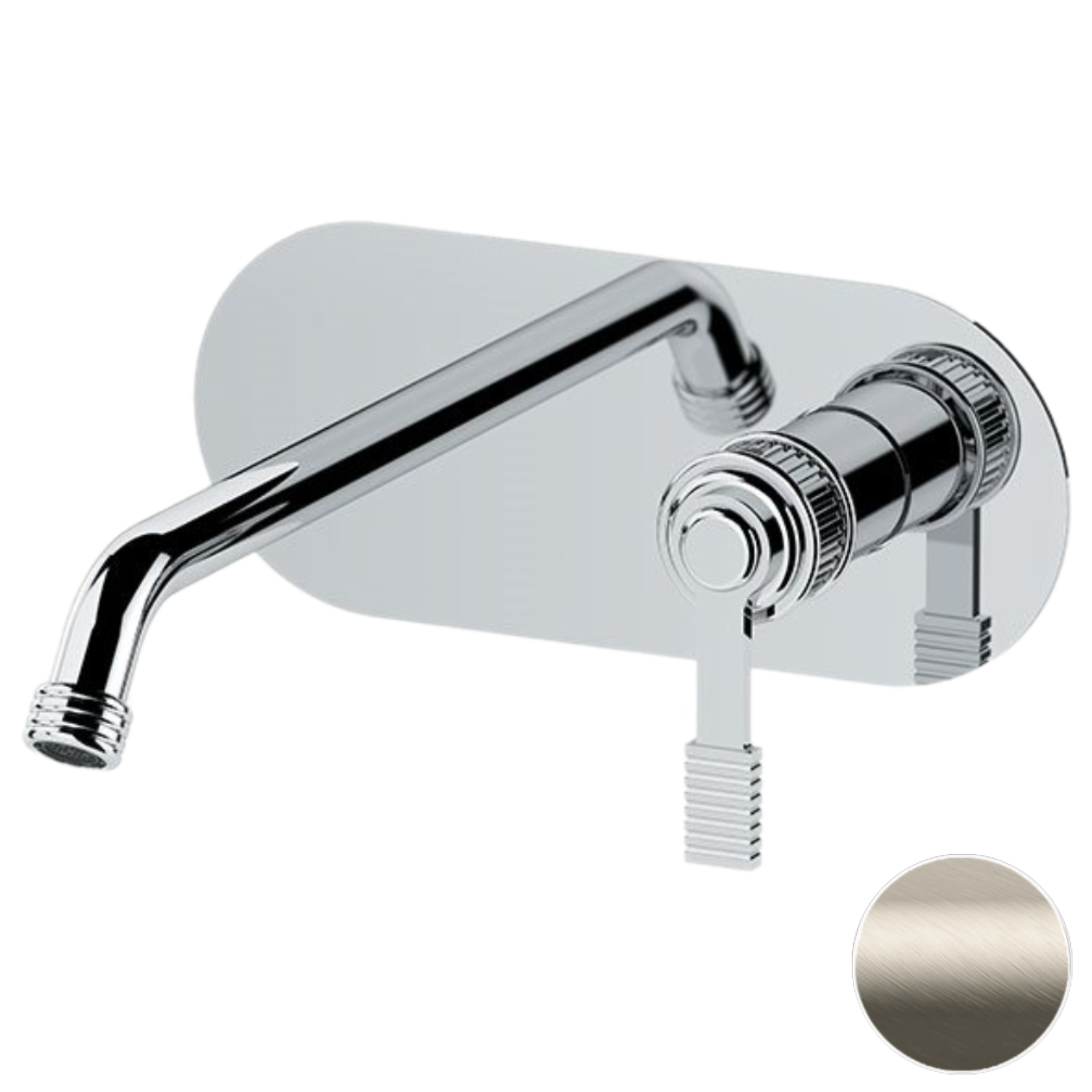 Смеситель для раковины Remer Atelier AL15WBXV, сталь