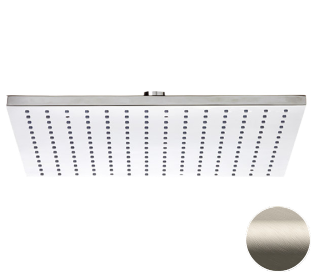 Верхний душ с шарнирным соединением 30 см Remer 359SSLXVX, сталь