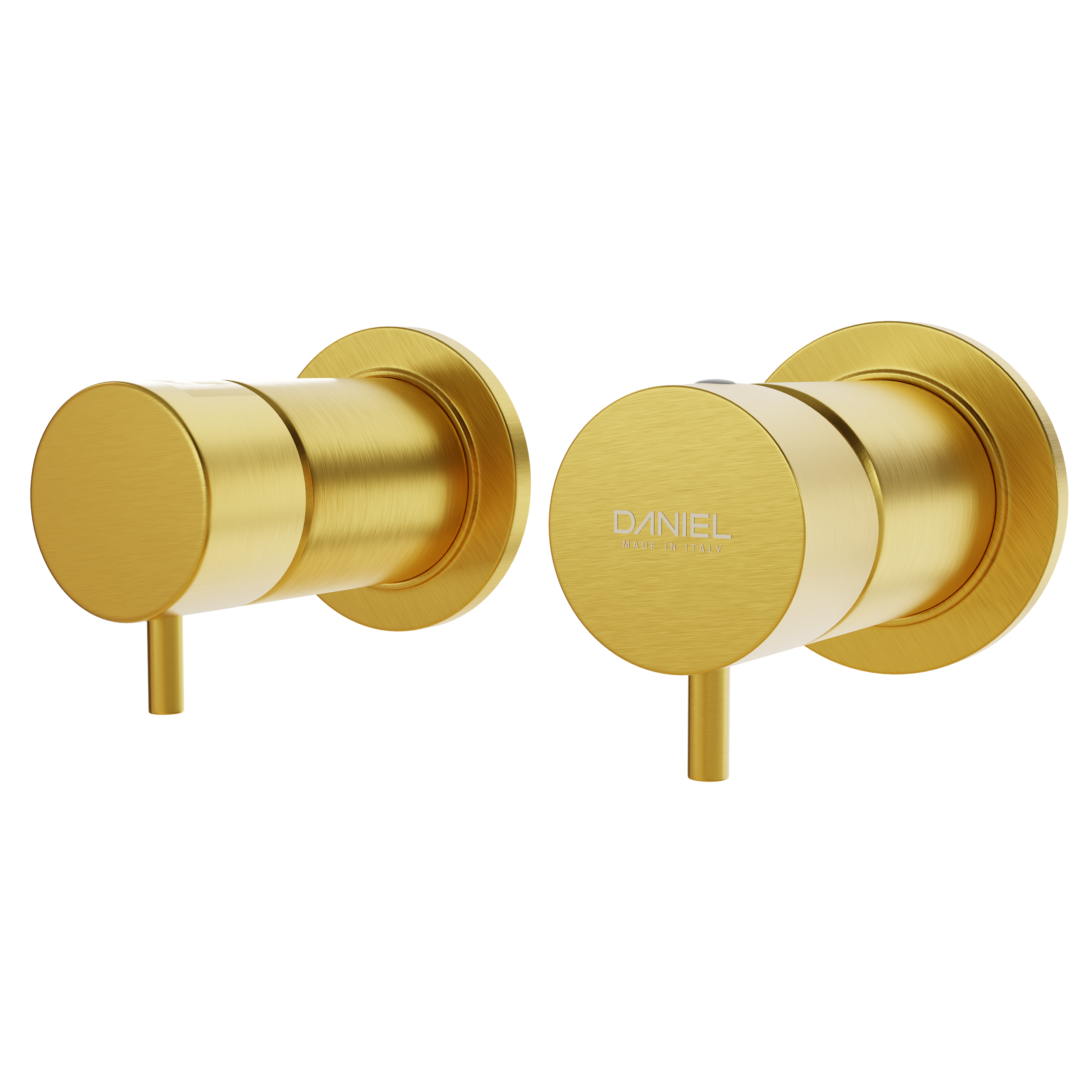 Смеситель для душа Daniel Tokyo TK625DP, золото брашированное