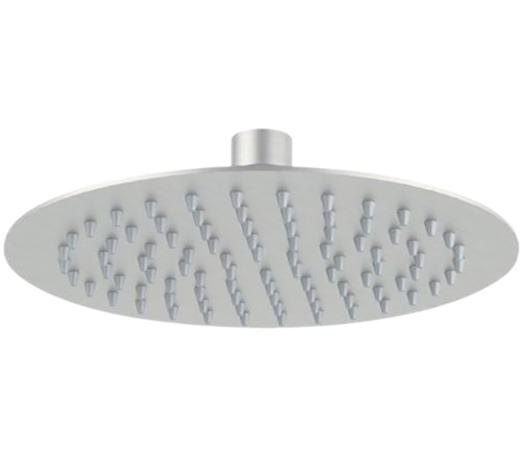 Верхний душ с шарнирным соединением 25 см Remer INOX SS357UFM25X, нержавеющая сталь 