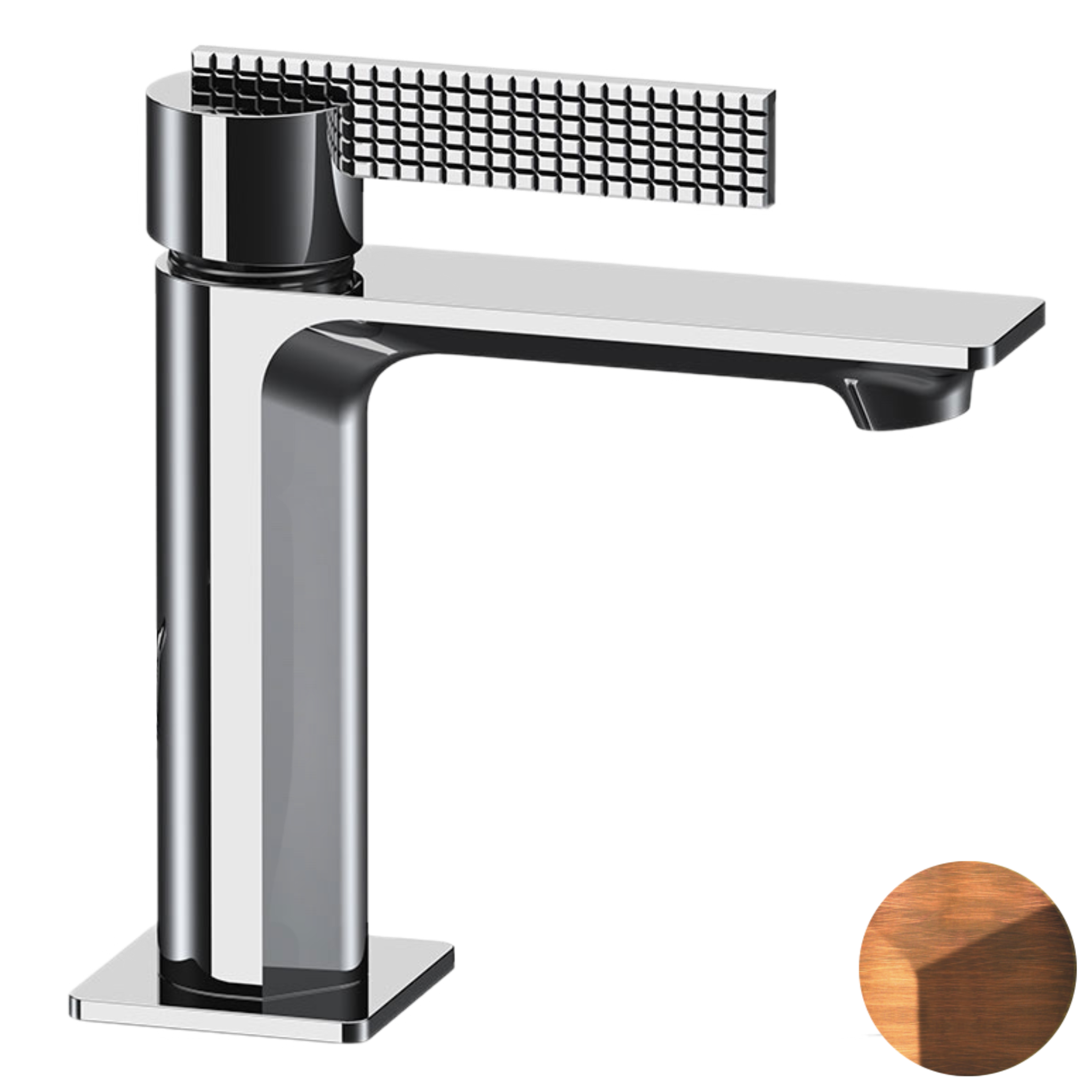 Смеситель для раковины Daniel Club ANC606N64, медь состаренная