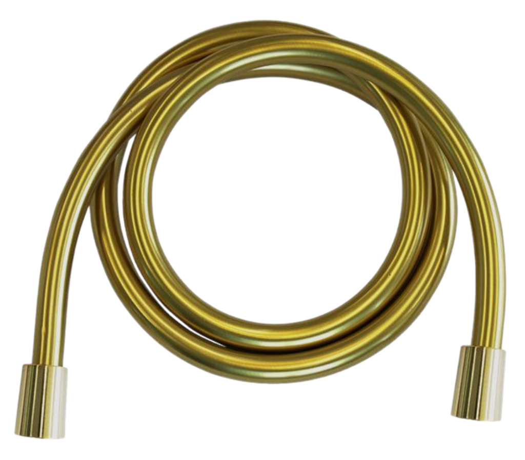 Шланг для душа ПВХ 150 см Remer 332CN2G150BG, золото брашированное