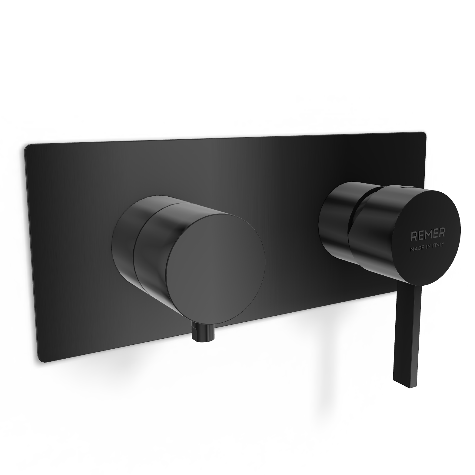 Смеситель для душа Remer Metrica MC93ZWBCFP, черный брашированный хром