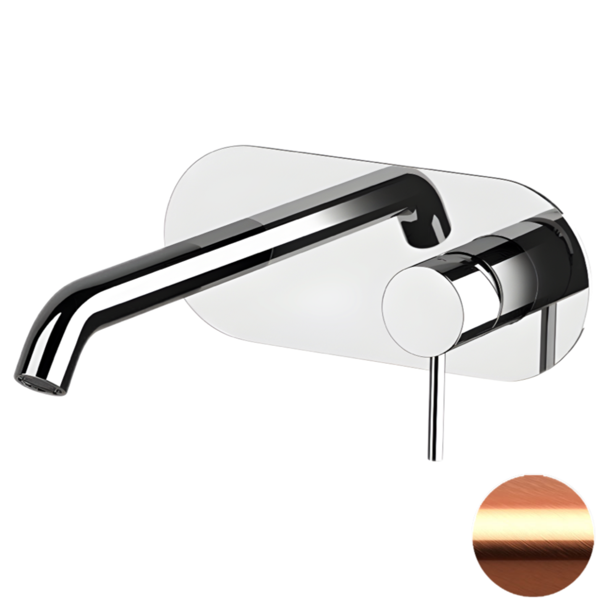 Смеситель для раковины Remer X Style X15LWBRP, медь брашированная