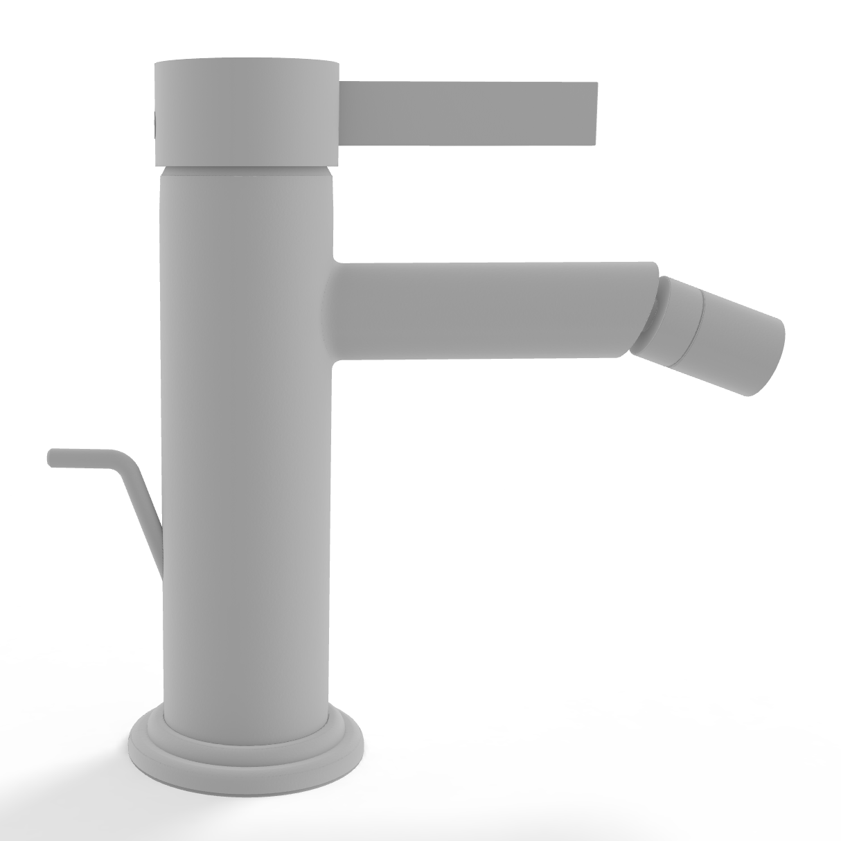 Смеситель для биде Remer Metrica MC20BO, белый матовый