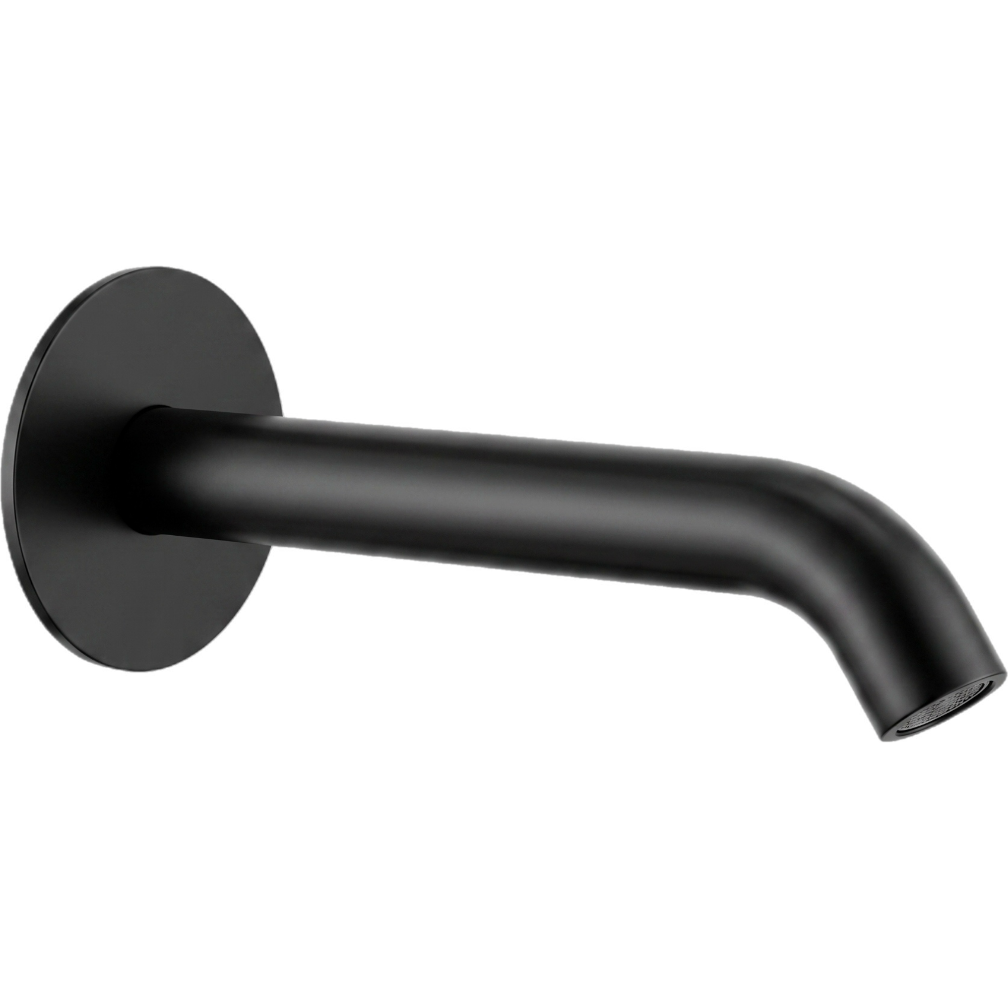 Излив настенный 16 см Remer X Style 91X70NO, черный матовый