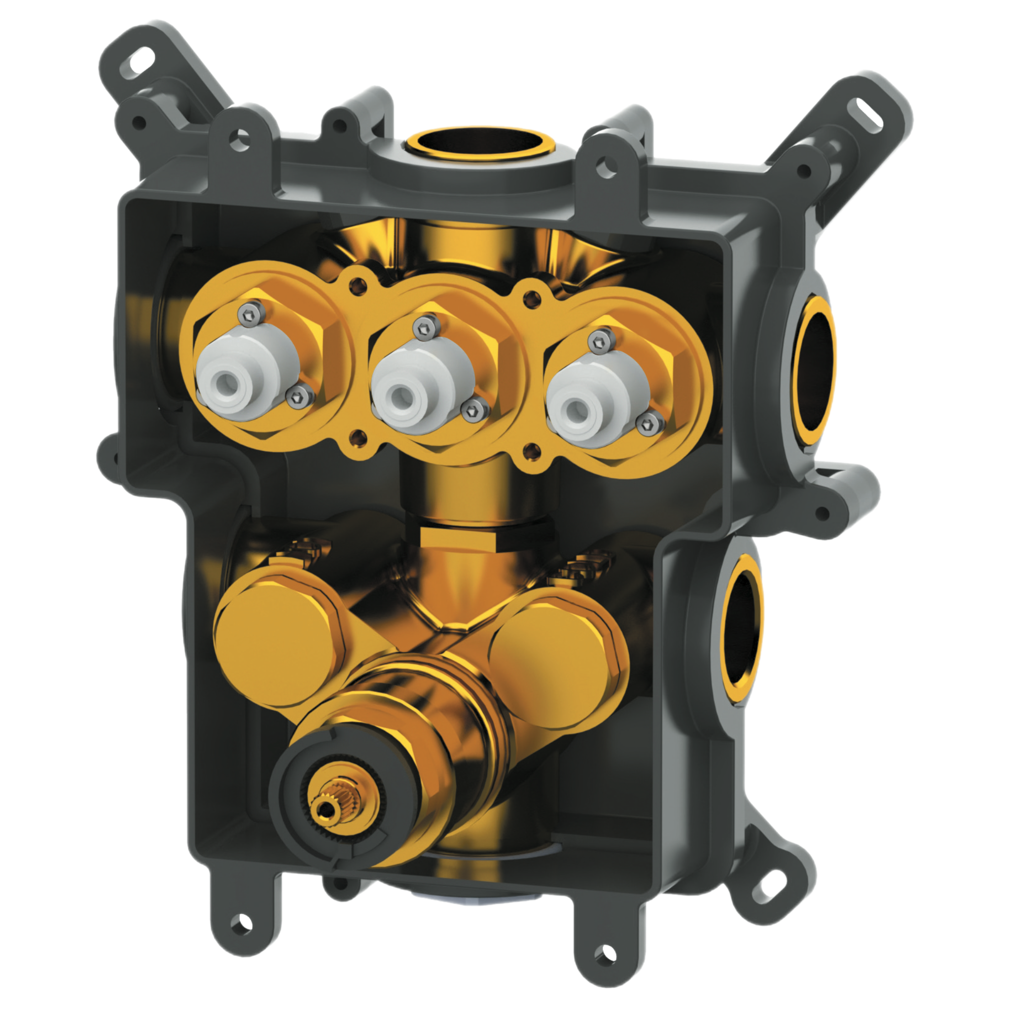 Скрытая часть на 3 выхода Remer Thermobox RRBOX99D3