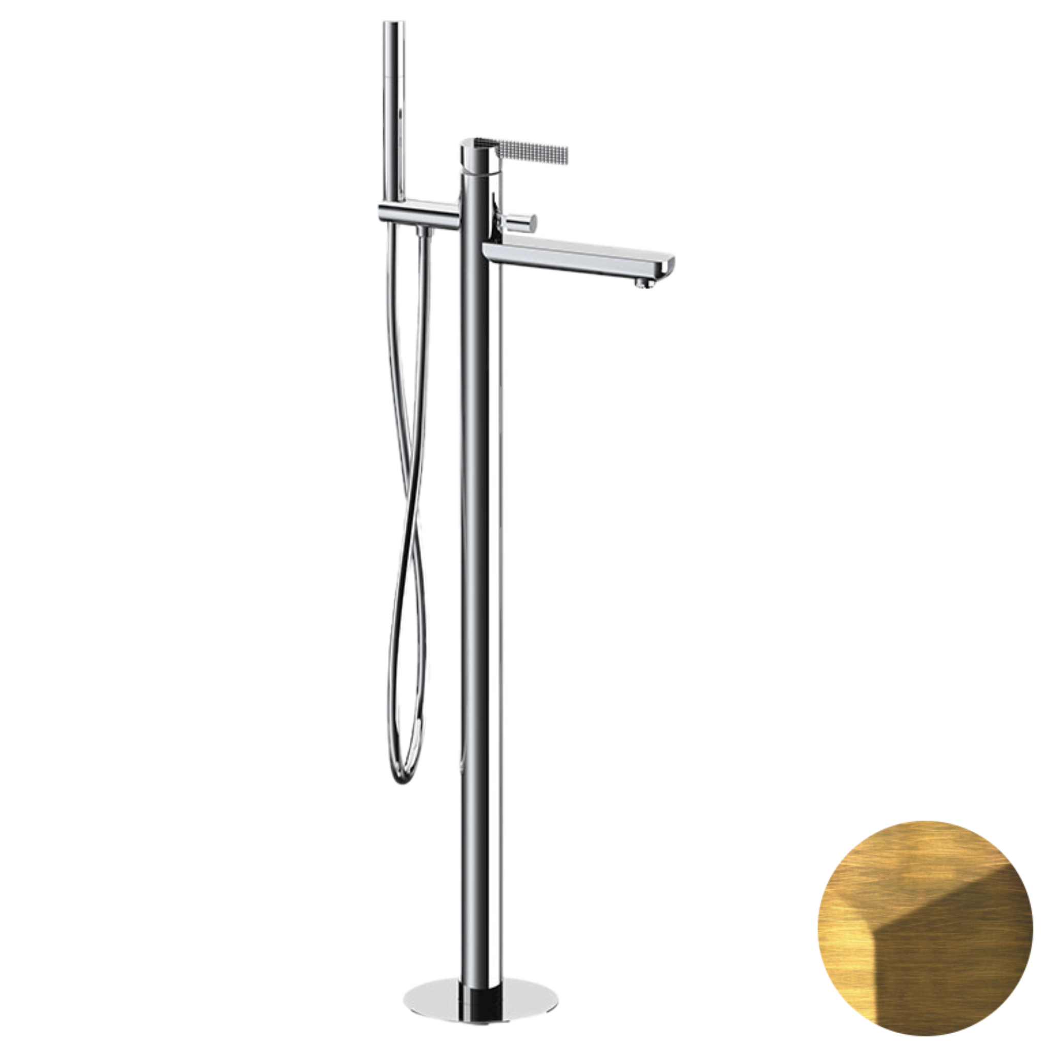 Смеситель для ванны Daniel Club ANC67863, латунь состаренная