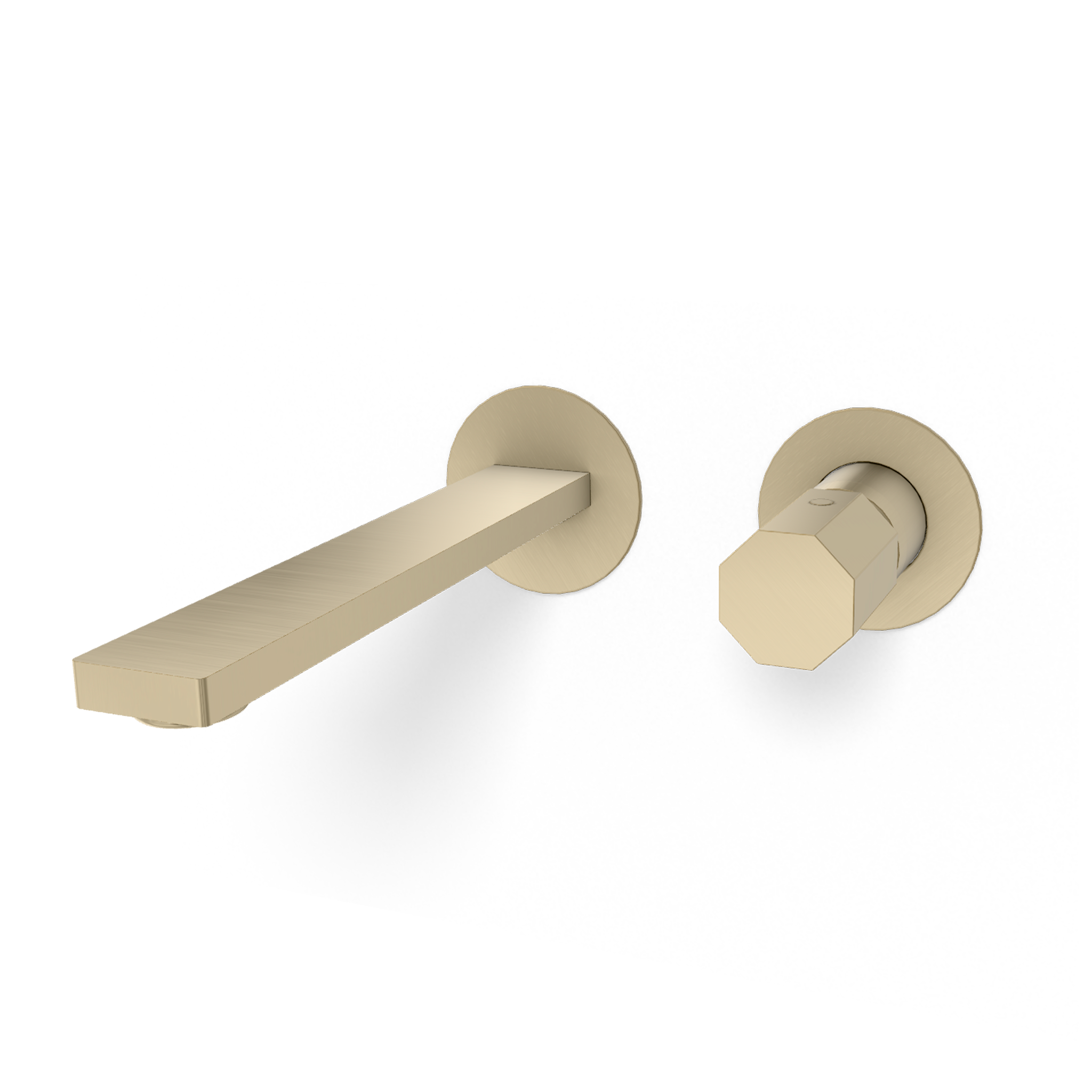 Смеситель для раковины Remer Ottagono ON15PWBNZ, никель брашированный PVD