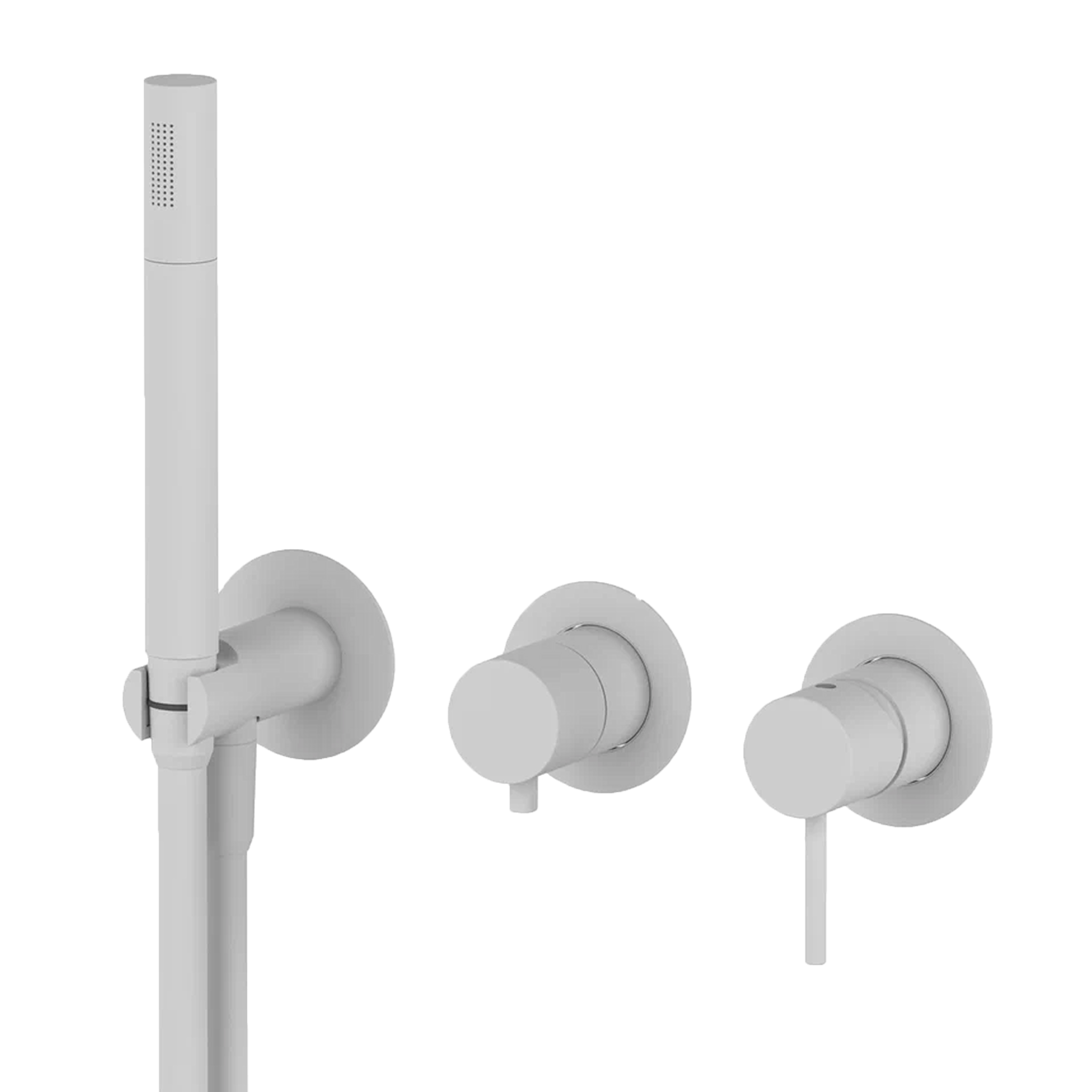 Смеситель для душа Mariani Next B37873NSPP3WB, белый матовый