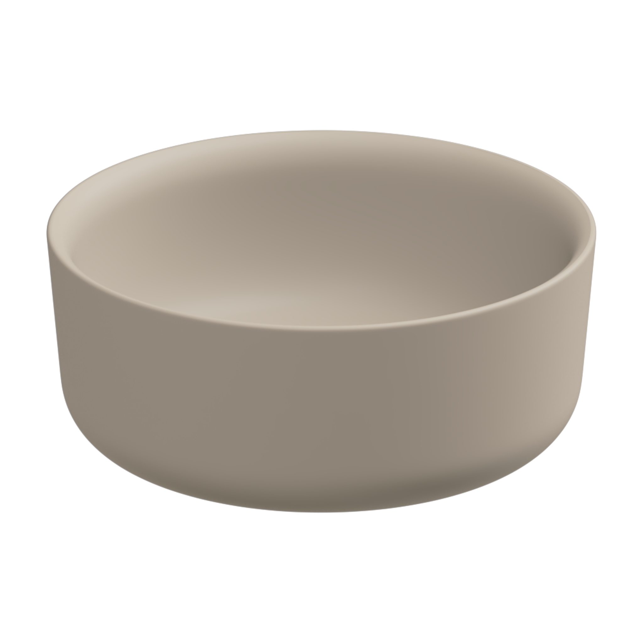 Раковина накладная 42 см GSG Ceramic Design Hit! HILAVRO42034, Sabbia Matt