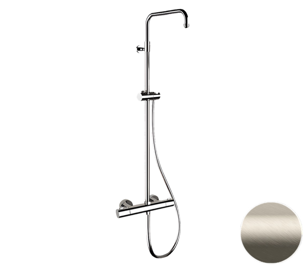 Душевая система термостатическая Remer Elegance EQ32ASSDXV, сталь