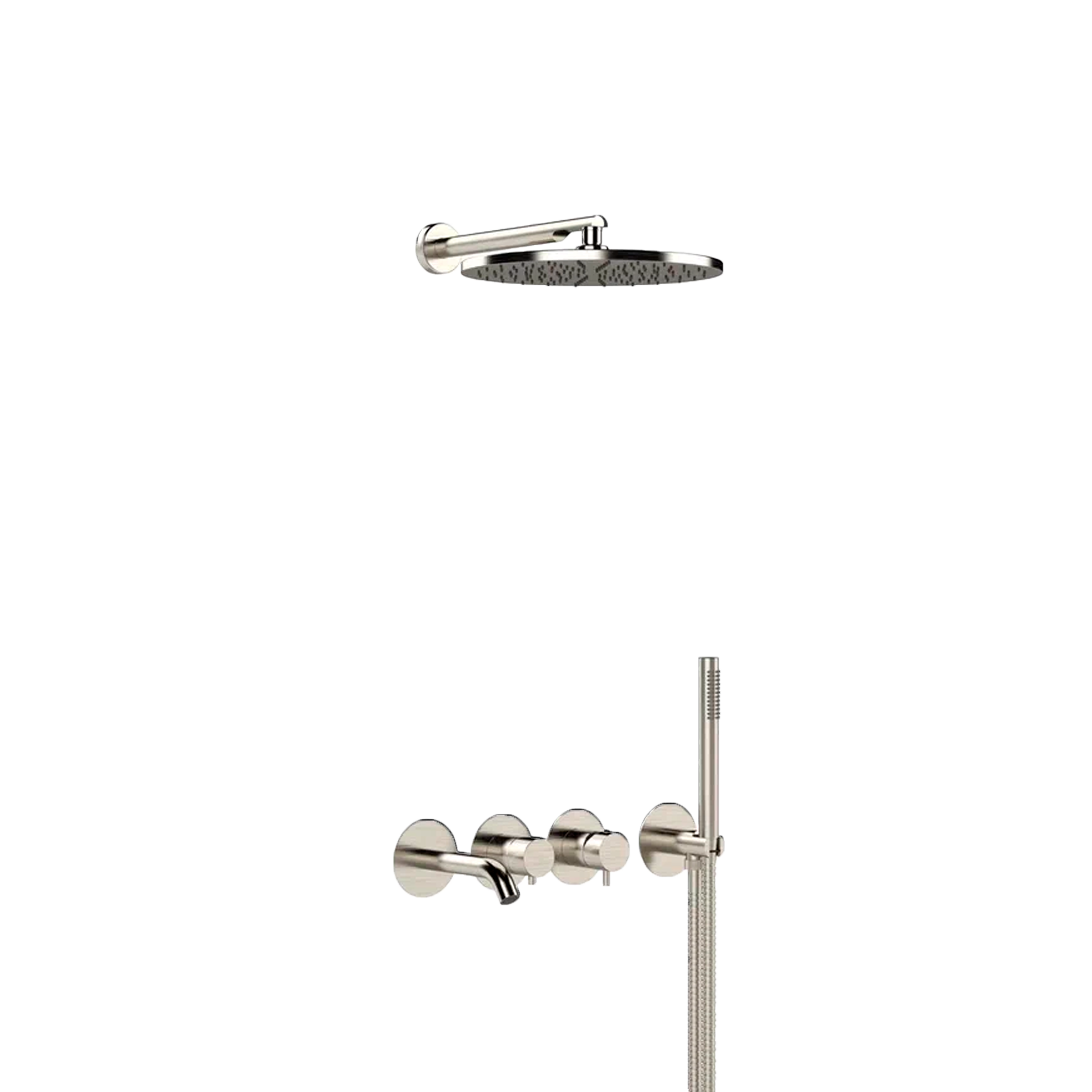 Душевая система Mariani Next B1617HNXP3TB30, нержавеющая сталь