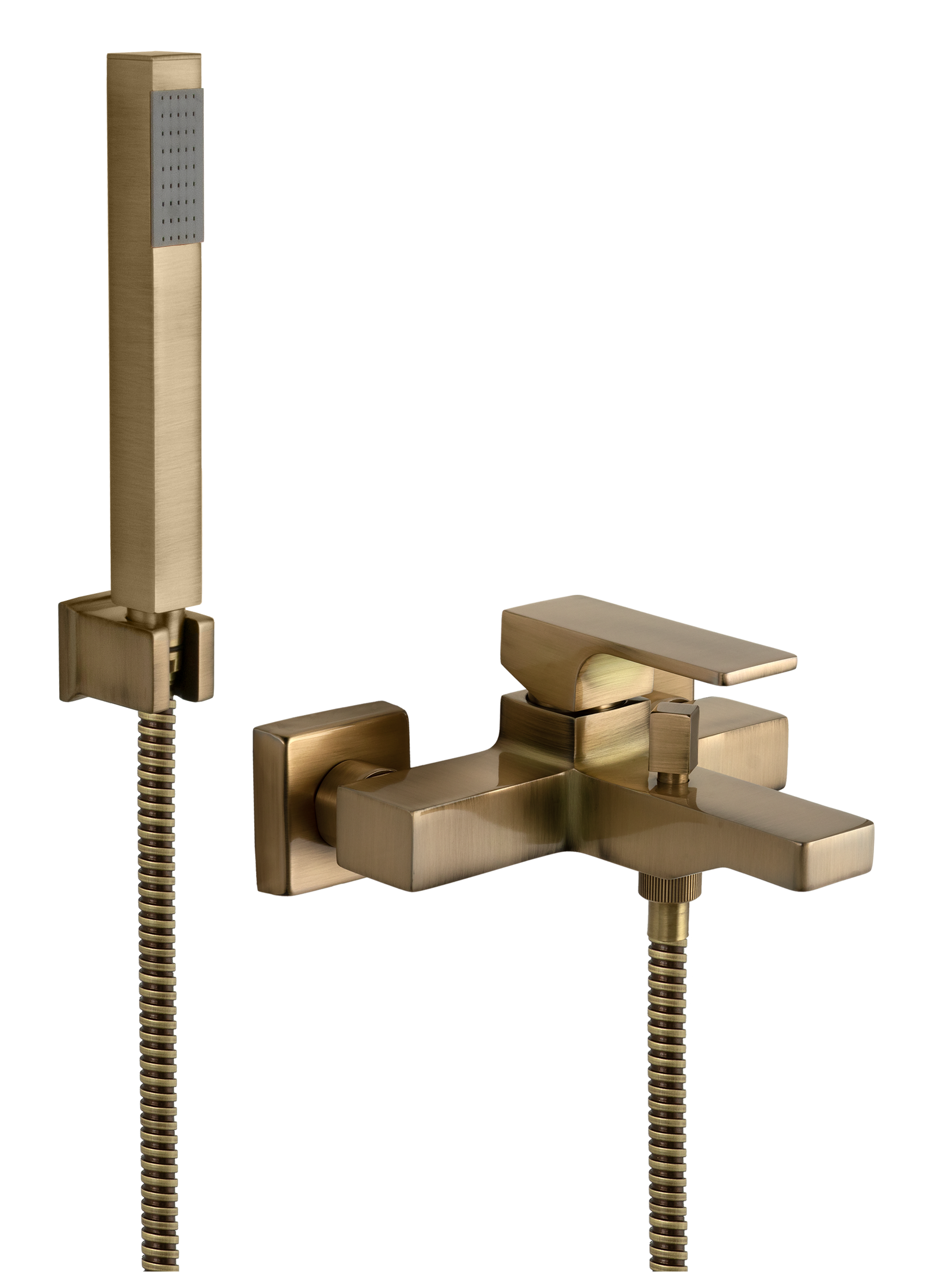 Смеситель для ванны Remer Absolute AU02VO, состаренная латунь