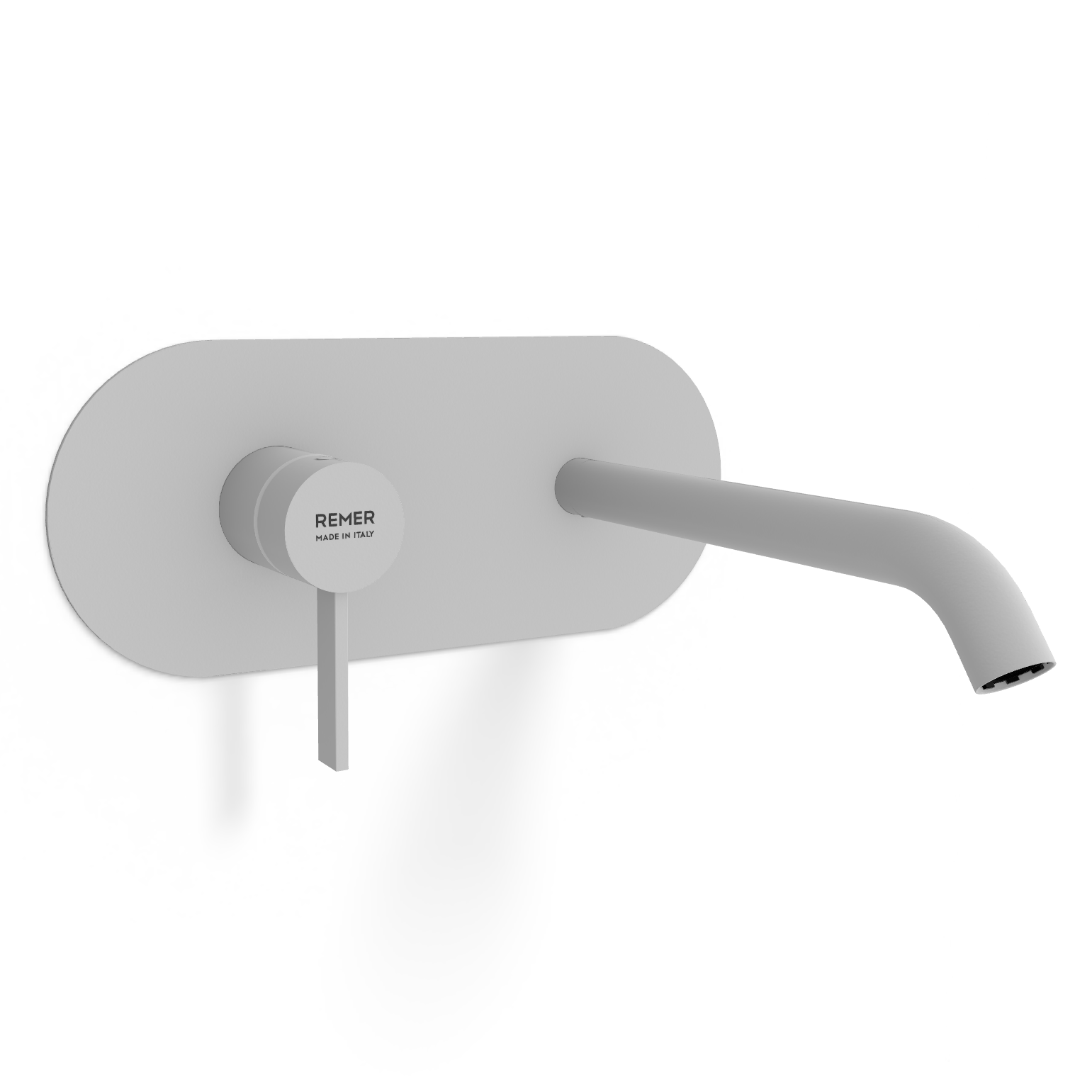 Смеситель для раковины Remer Metrica MC15WBBO, белый матовый