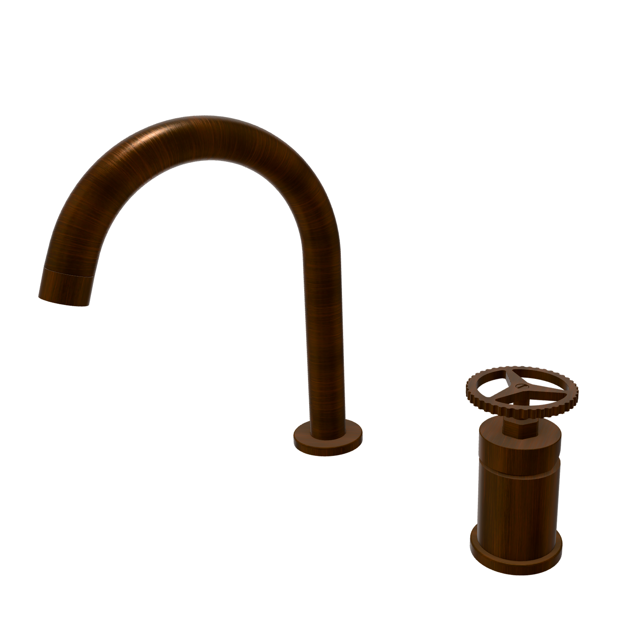 Смеситель для раковины Remer Chrono CH57BR, бронза масляная