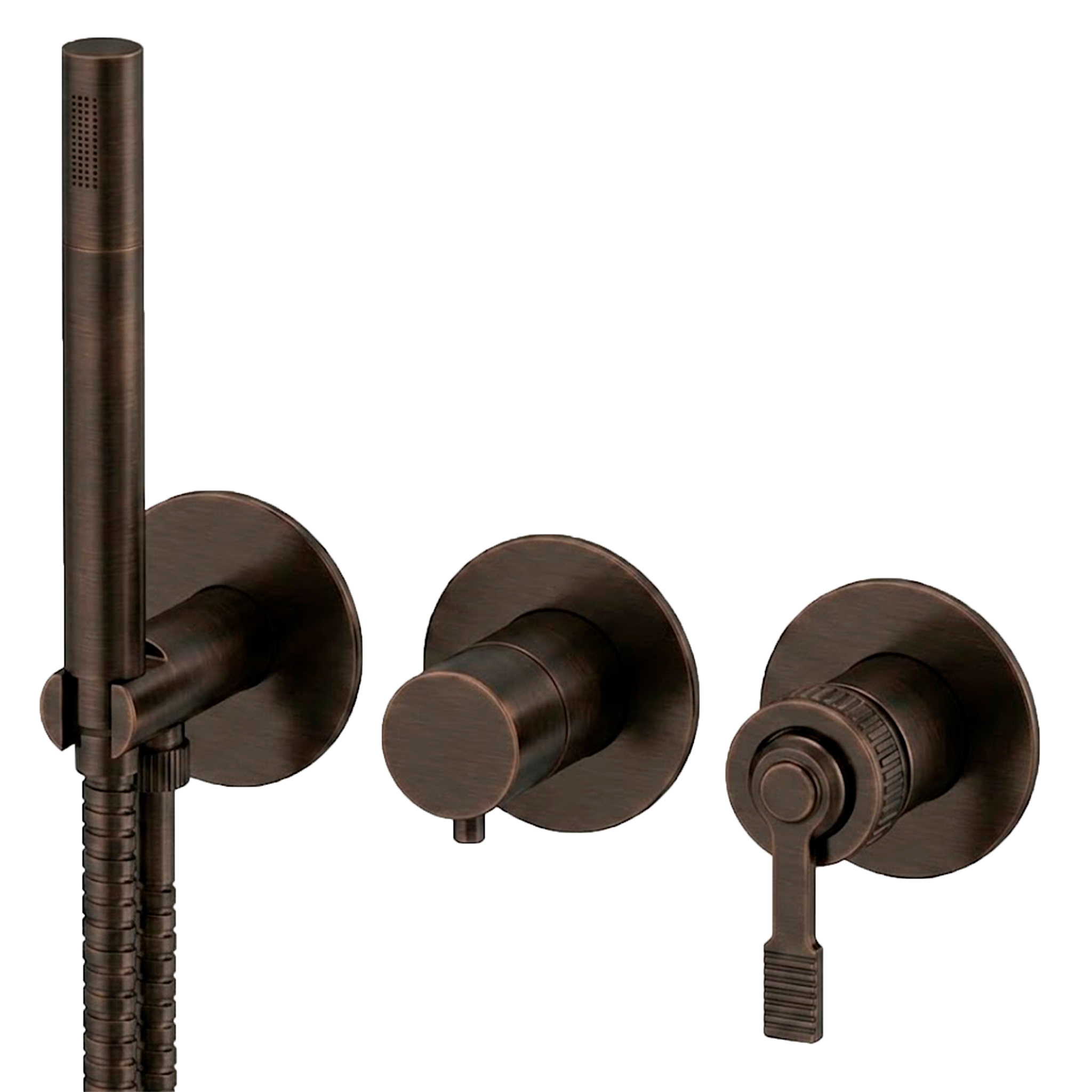 Смеситель для душа Remer Atelier AL97D2PWBBR, бронза масляная