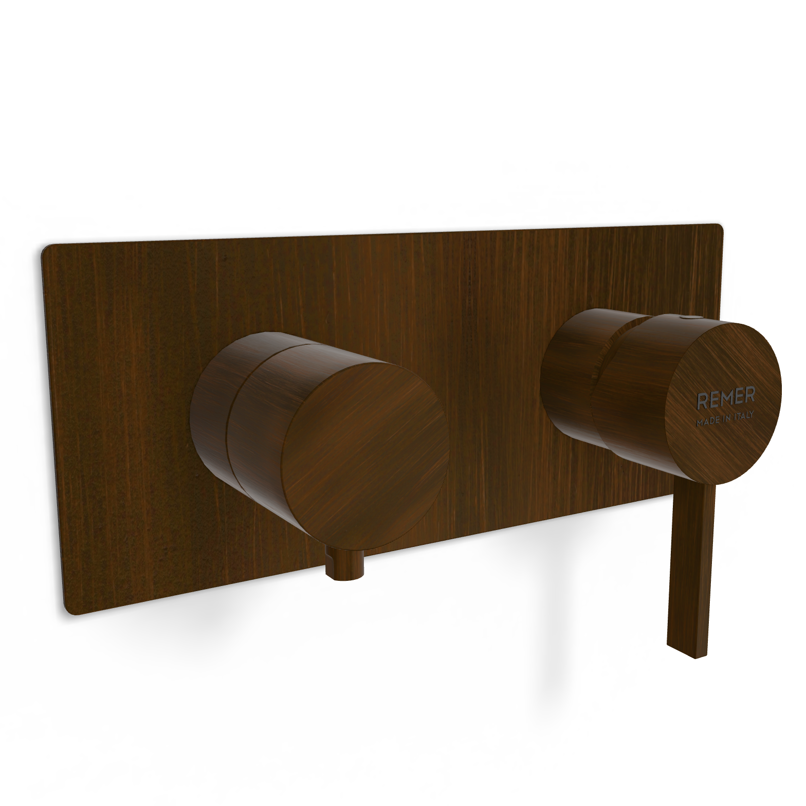 Смеситель для душа Remer Metrica MC93ZWBBR, бронза масляная