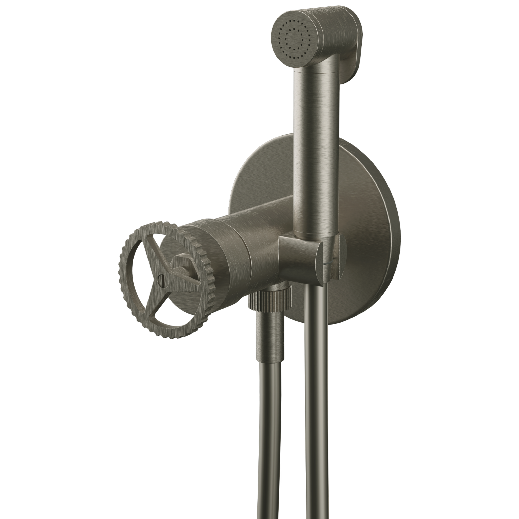 Гигиенический душ со смесителем Remer Chrono CH65WXV, сталь