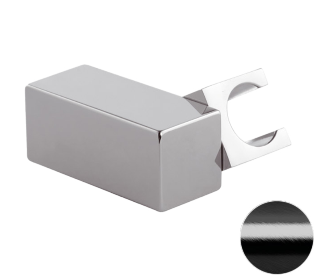 Держатель ручного душа Remer 339SSCFP, черный брашированный хром