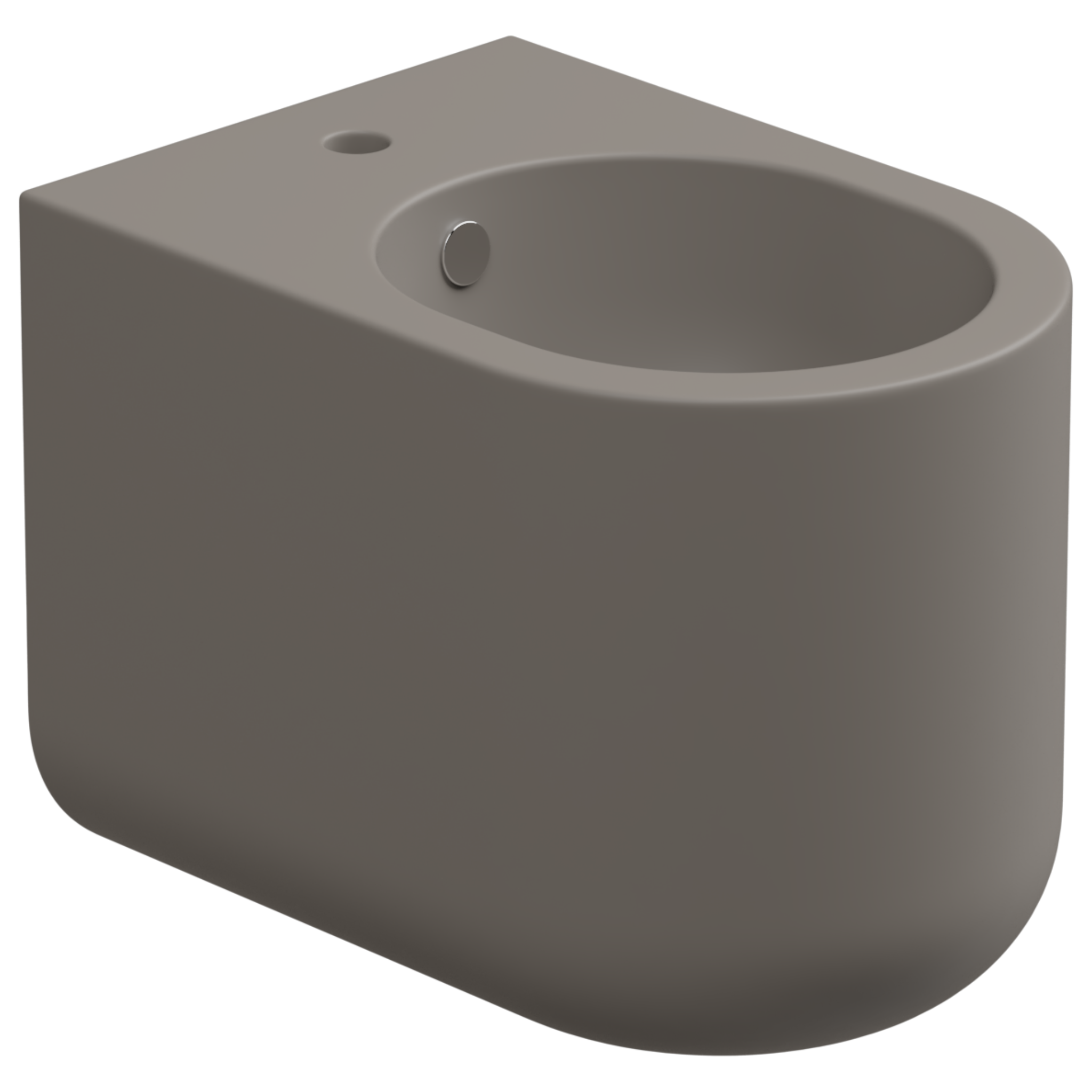 Биде приставное GSG Ceramic Design Petra PEBI01030, Cashmere Matt