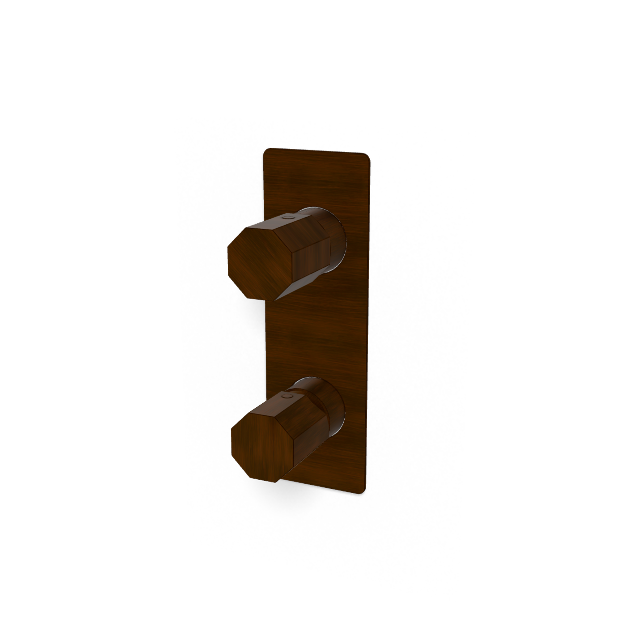 Смеситель для душа Remer Ottagono ON93WBBR, бронза масляная