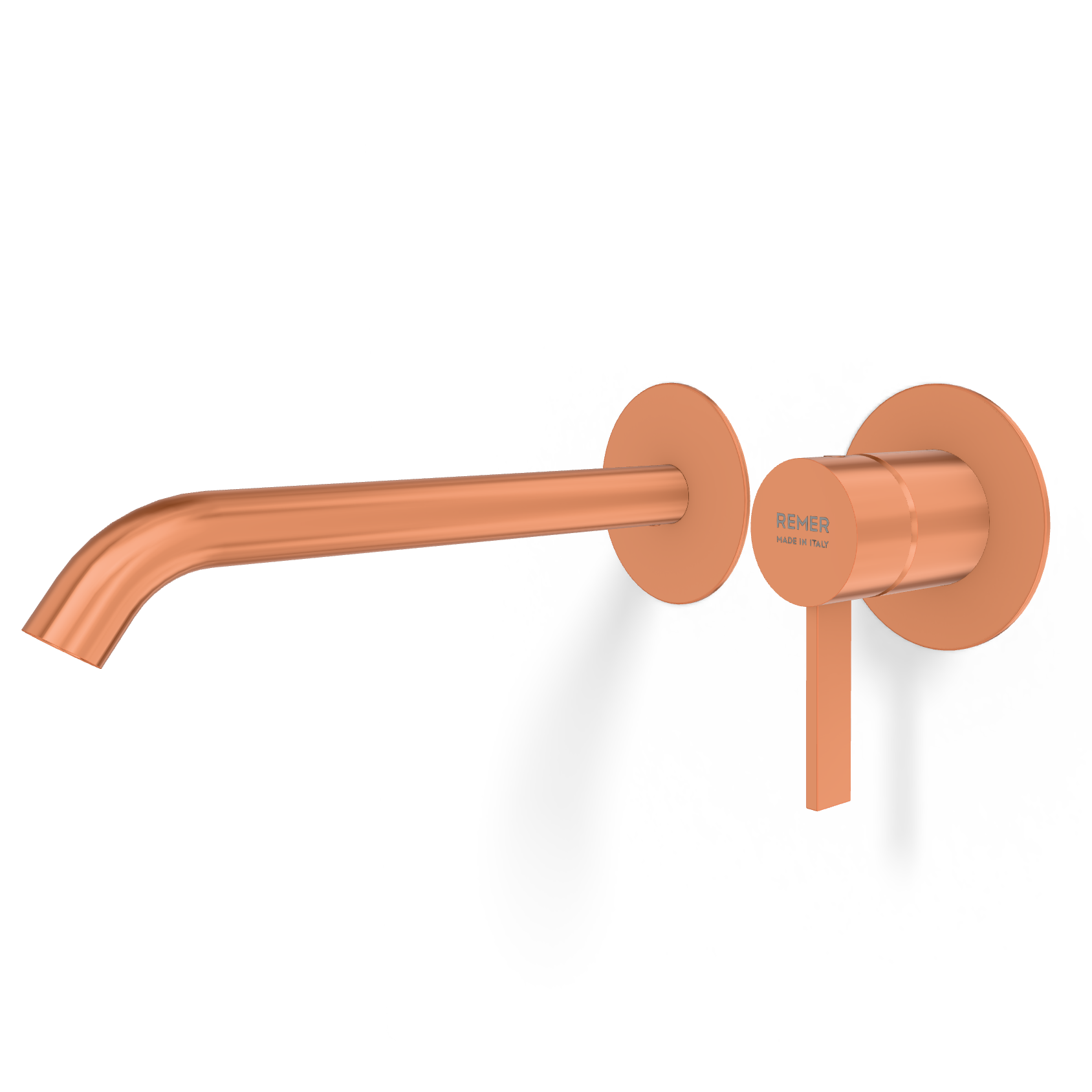 Смеситель для раковины Remer Metrica MC15PWBRP, медь брашированная