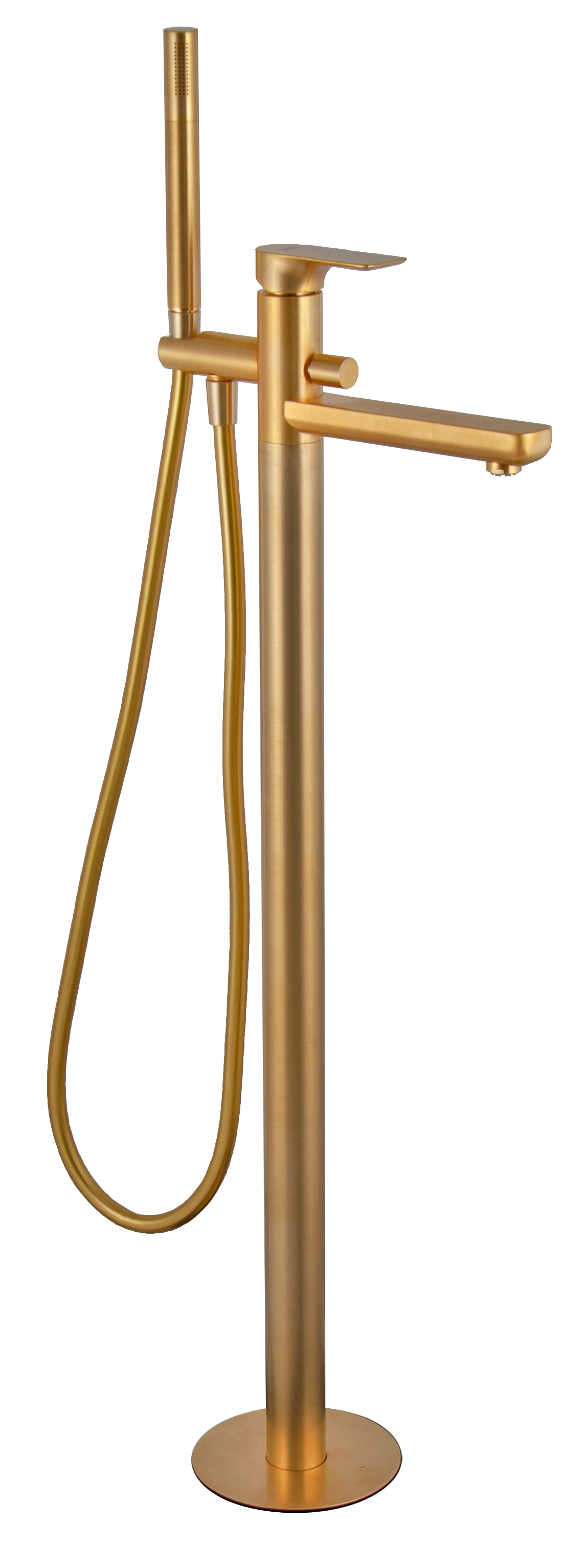 Смеситель для ванны Remer Infinity I08BG, золото брашированное