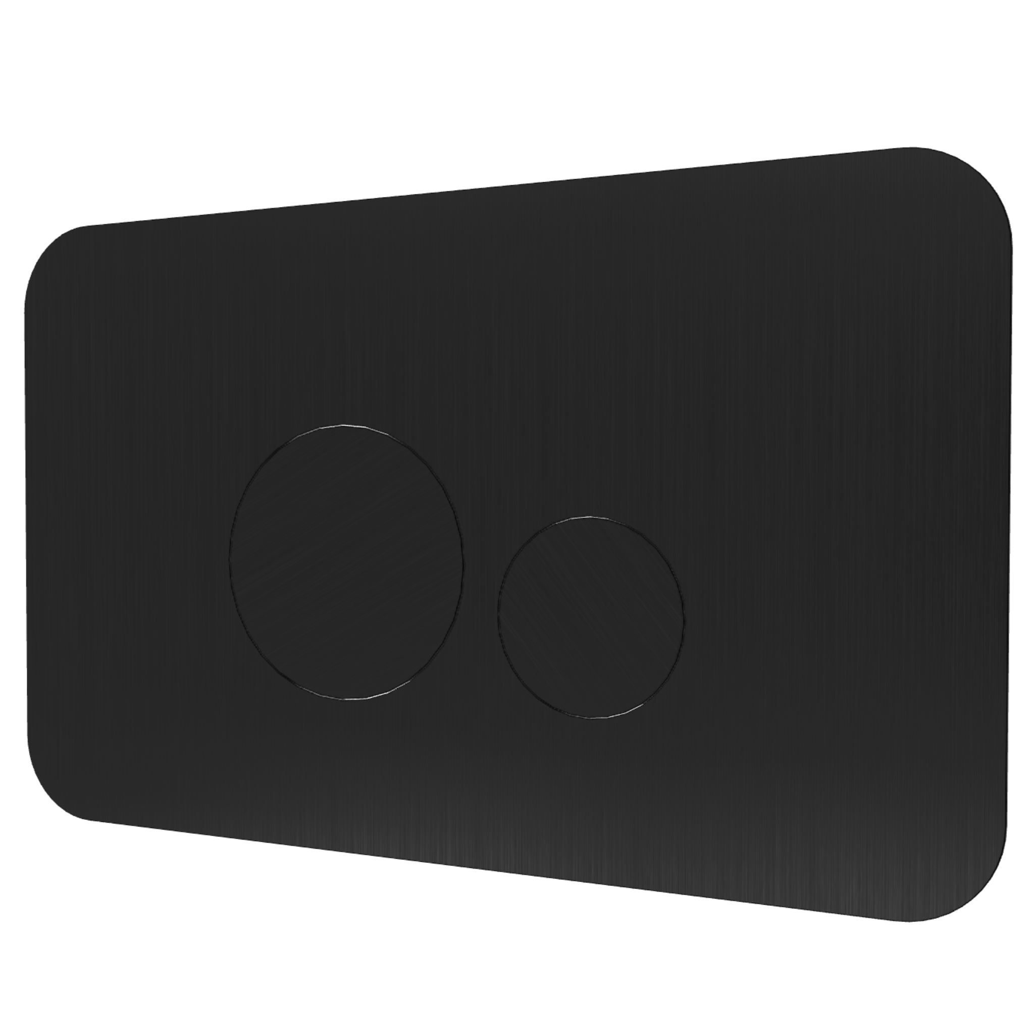 Кнопка смыва Remer RB810GM, оружейная сталь PVD