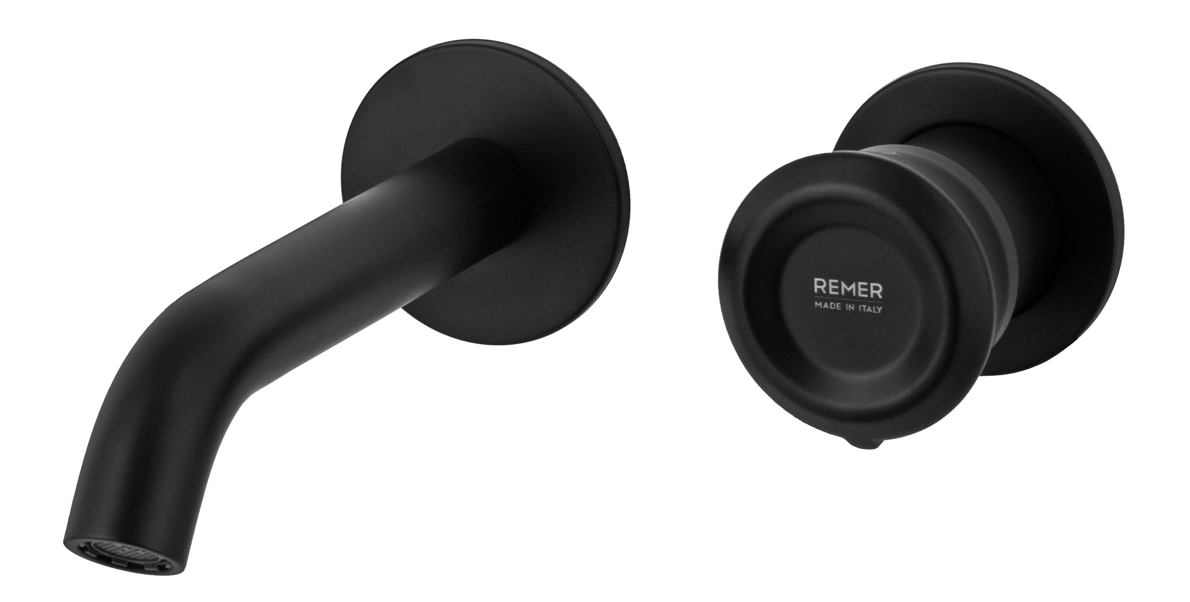 Смеситель для раковины Remer Element ET15PNO, черный матовый