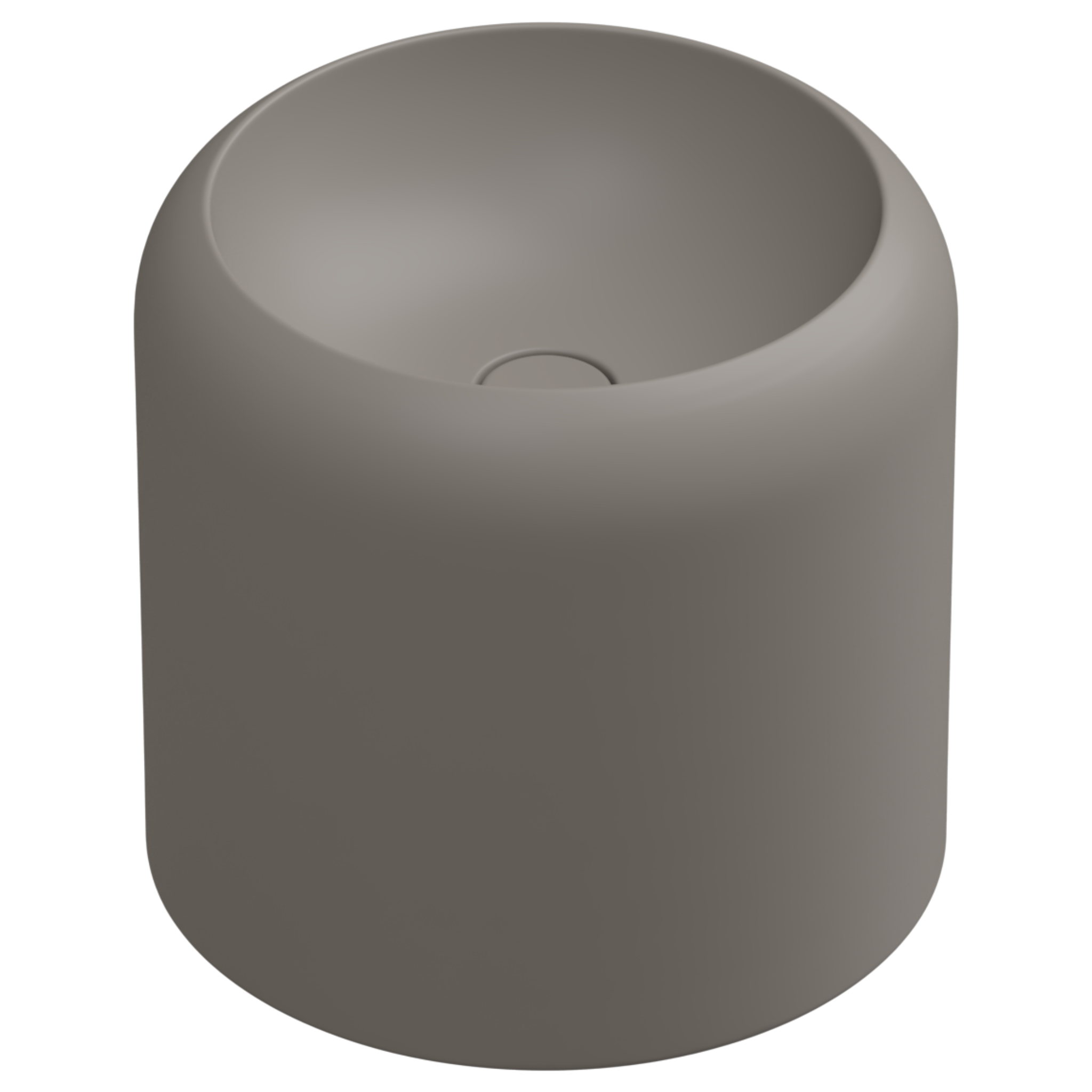 Раковина накладная 42 см GSG Ceramic Design Petra PELAVSECOLFS030, Cashmere Matt