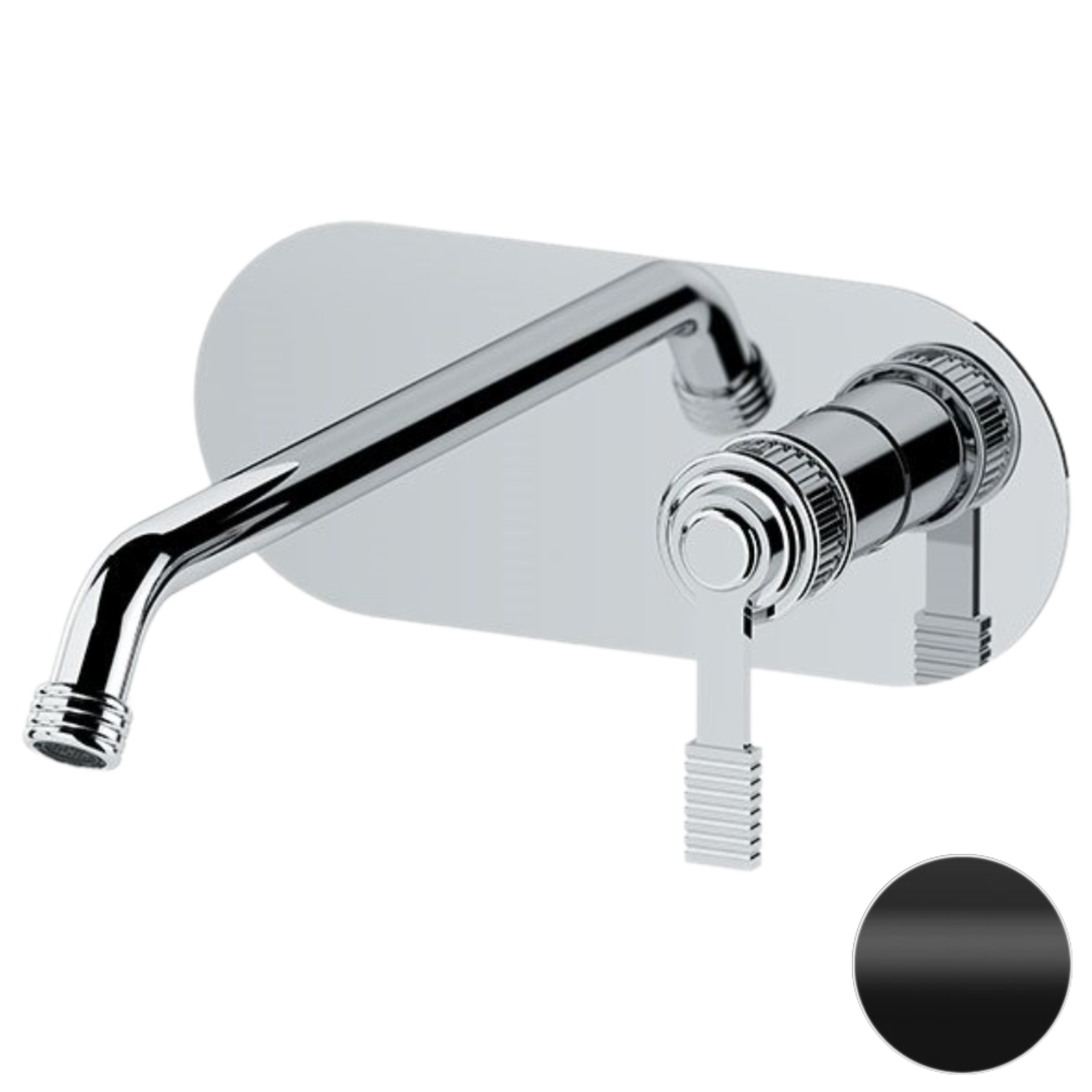 Смеситель для раковины Remer Atelier AL15LWBNO, черный матовый