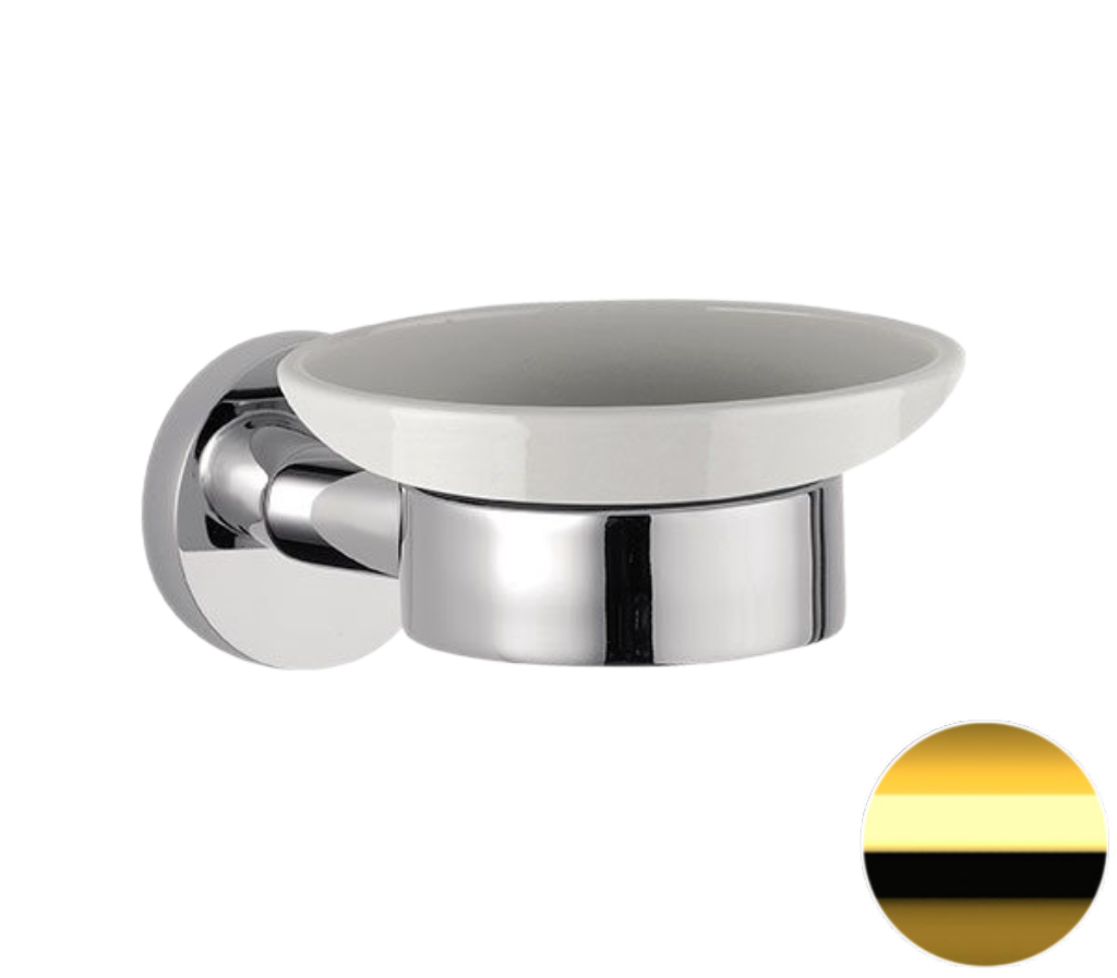 Мыльница Remer Guest GS10DO, золото глянцевое