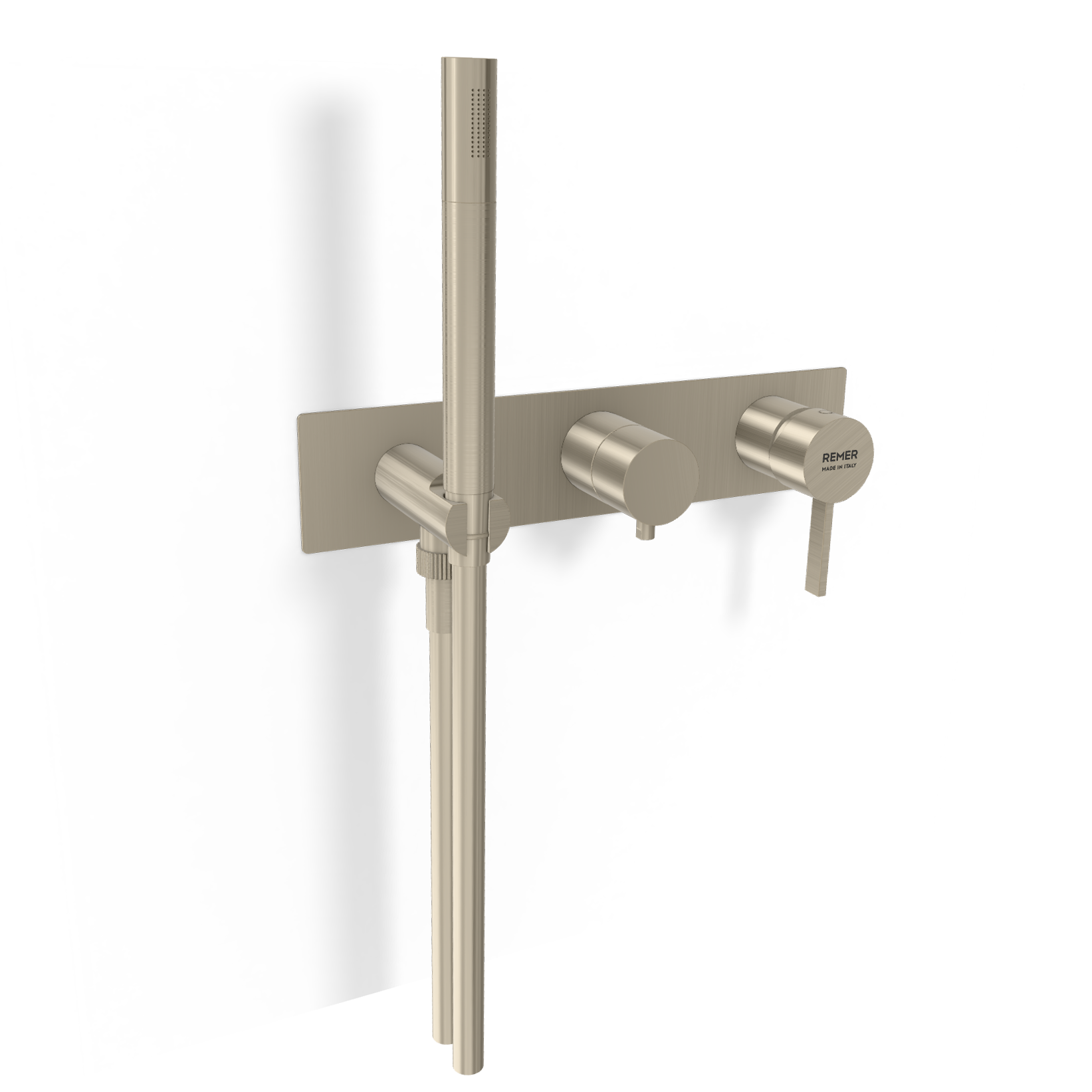 Смеситель для душа Remer Metrica MC97D3WBXV, сталь