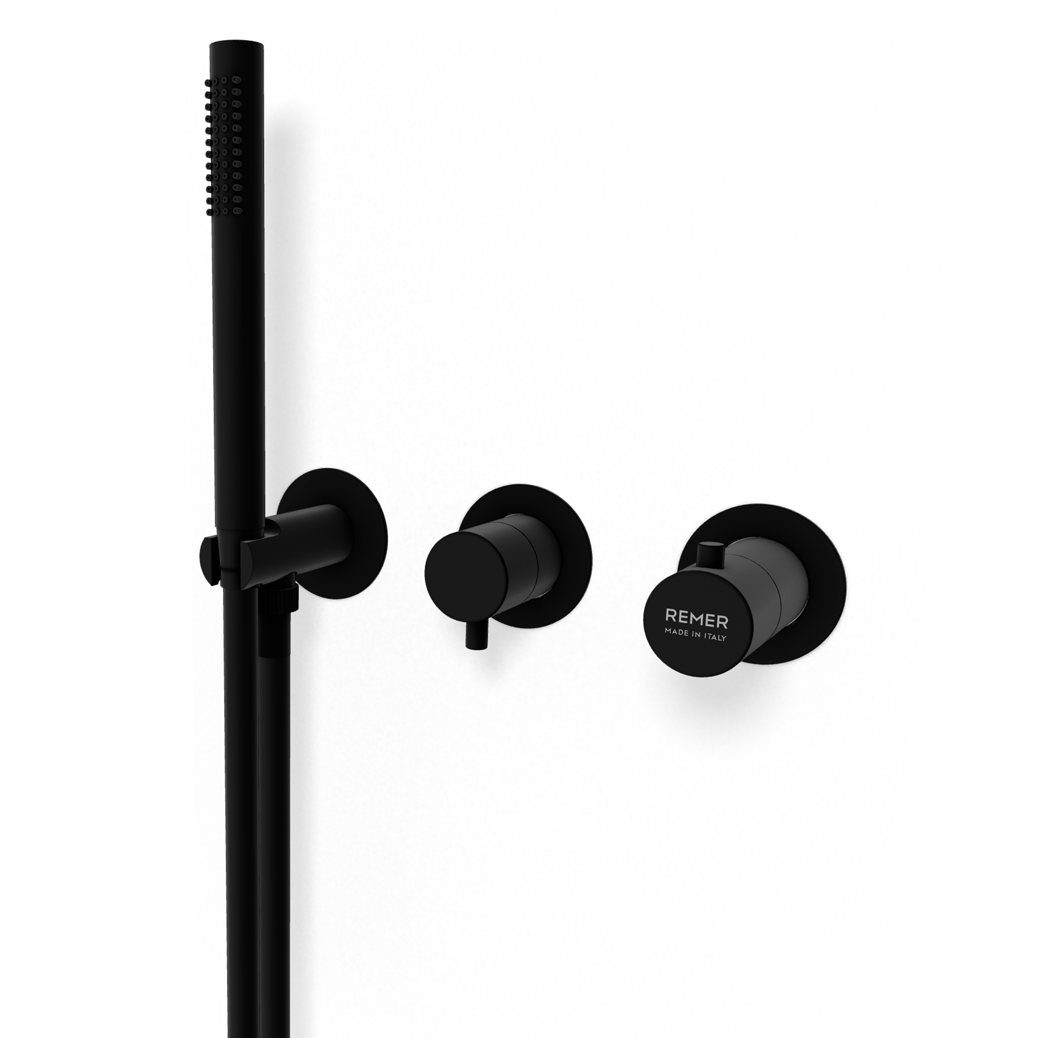 Смеситель для душа Remer X Style XT97D2PWBNO, черный матовый