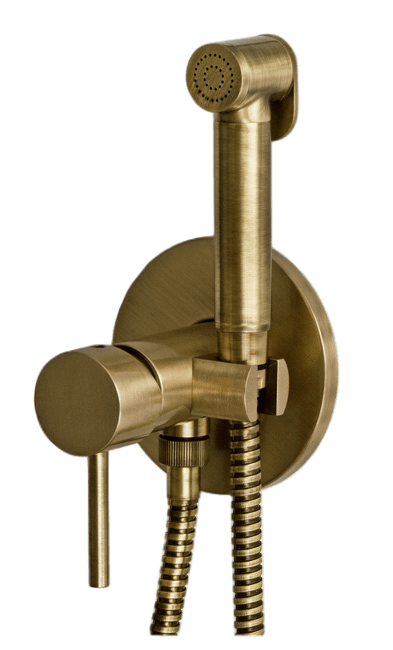 Гигиенический душ со смесителем Remer X Style X65WVO, латунь состаренная