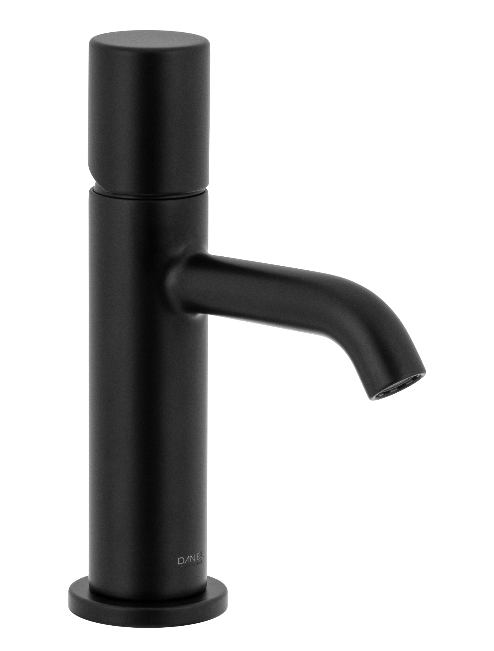 Смеситель для раковины Daniel Trilogy TG606N15, чёрный матовый