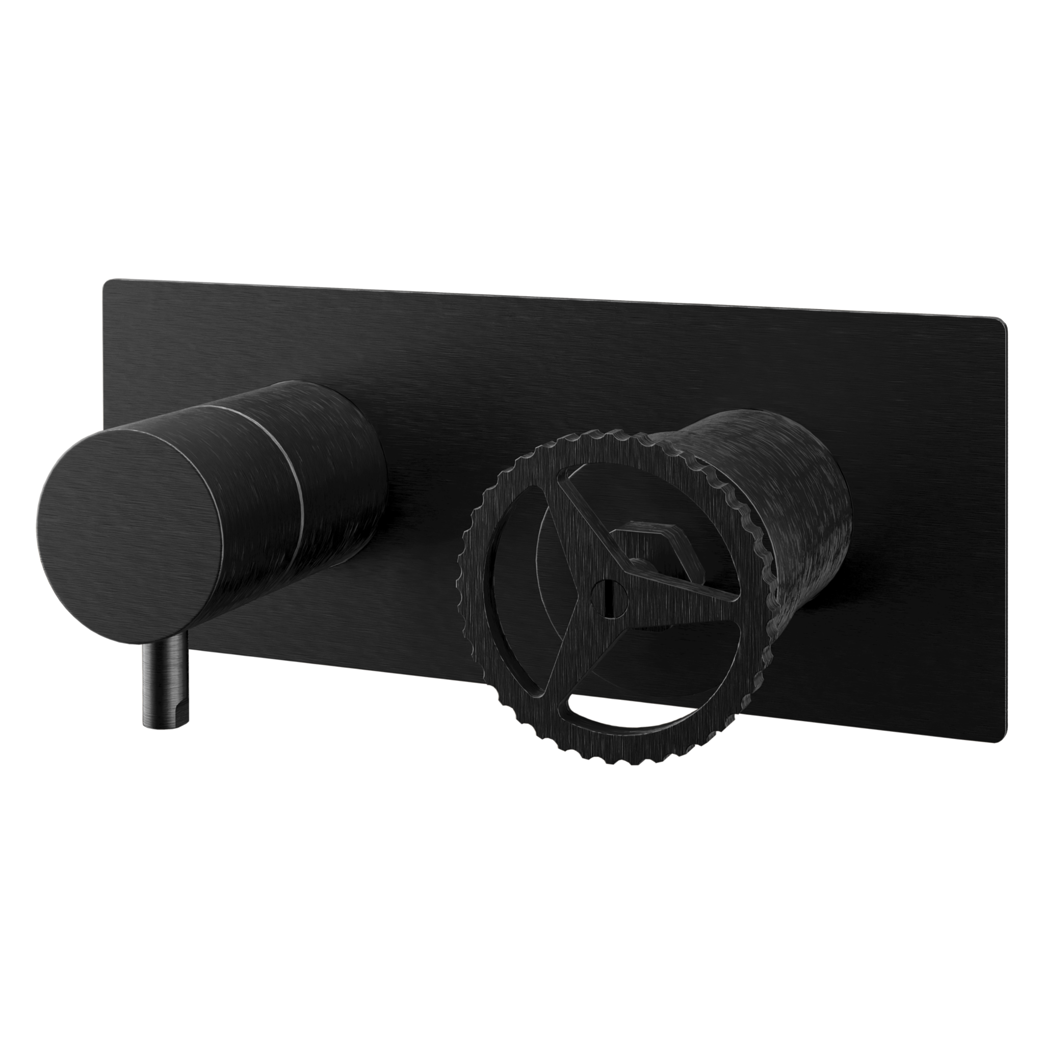 Смеситель для душа Remer Chrono CH93ZCFP, черный брашированный хром