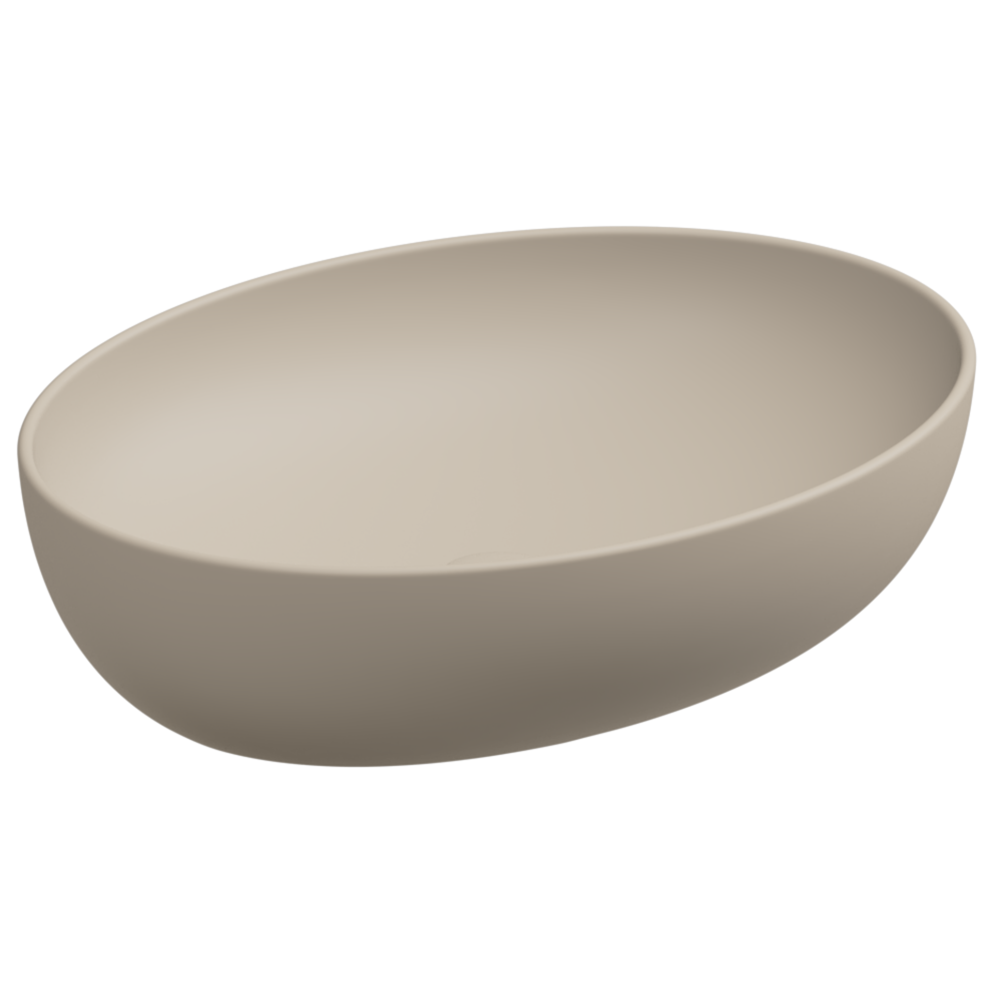 Раковина накладная 55x42 см GSG Ceramic Design Easy EALAVOV55034, Sabbia Matt